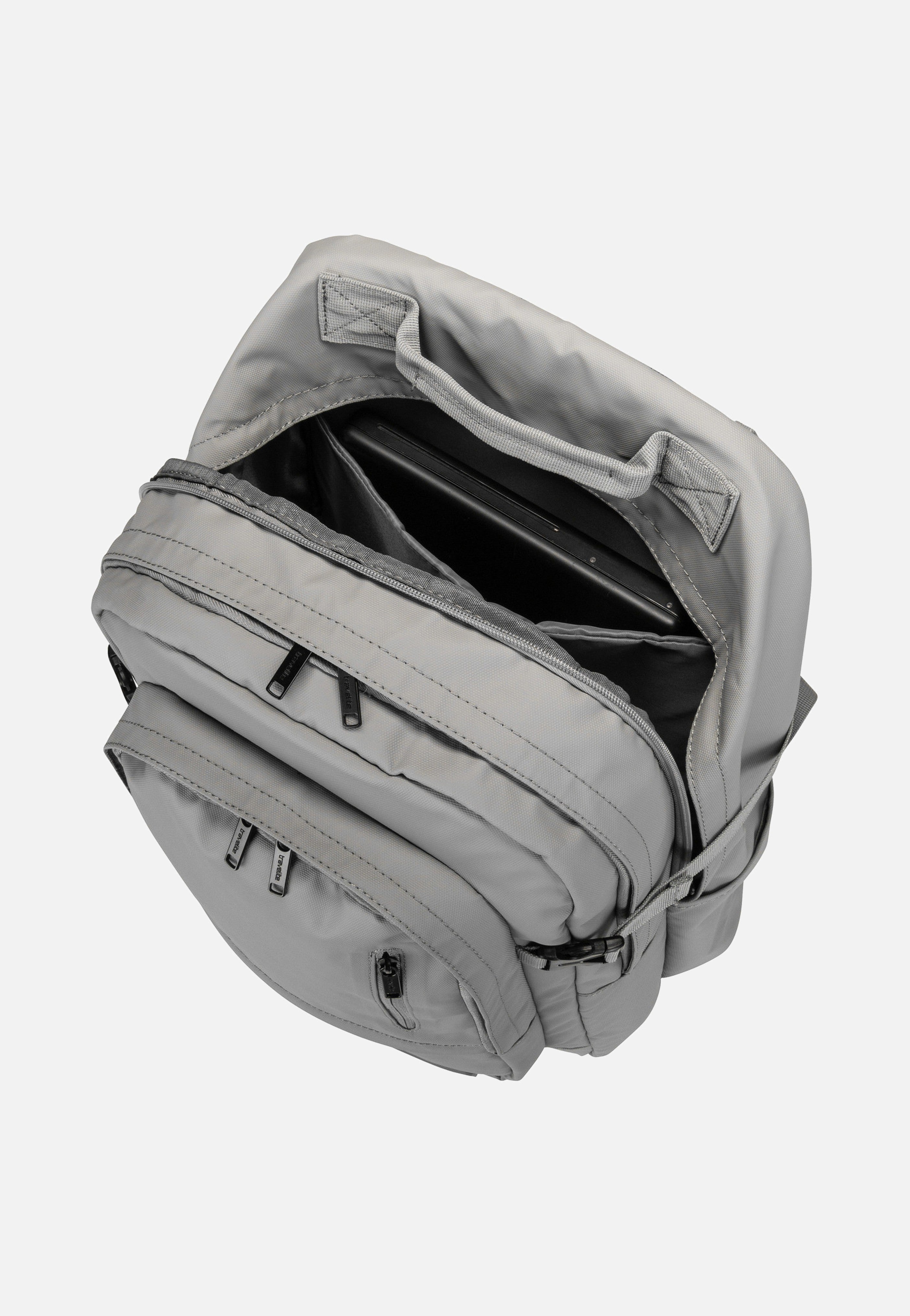 travelite - Basics Rollup Daypack Hellgrau - Backpack | Neutral-Image