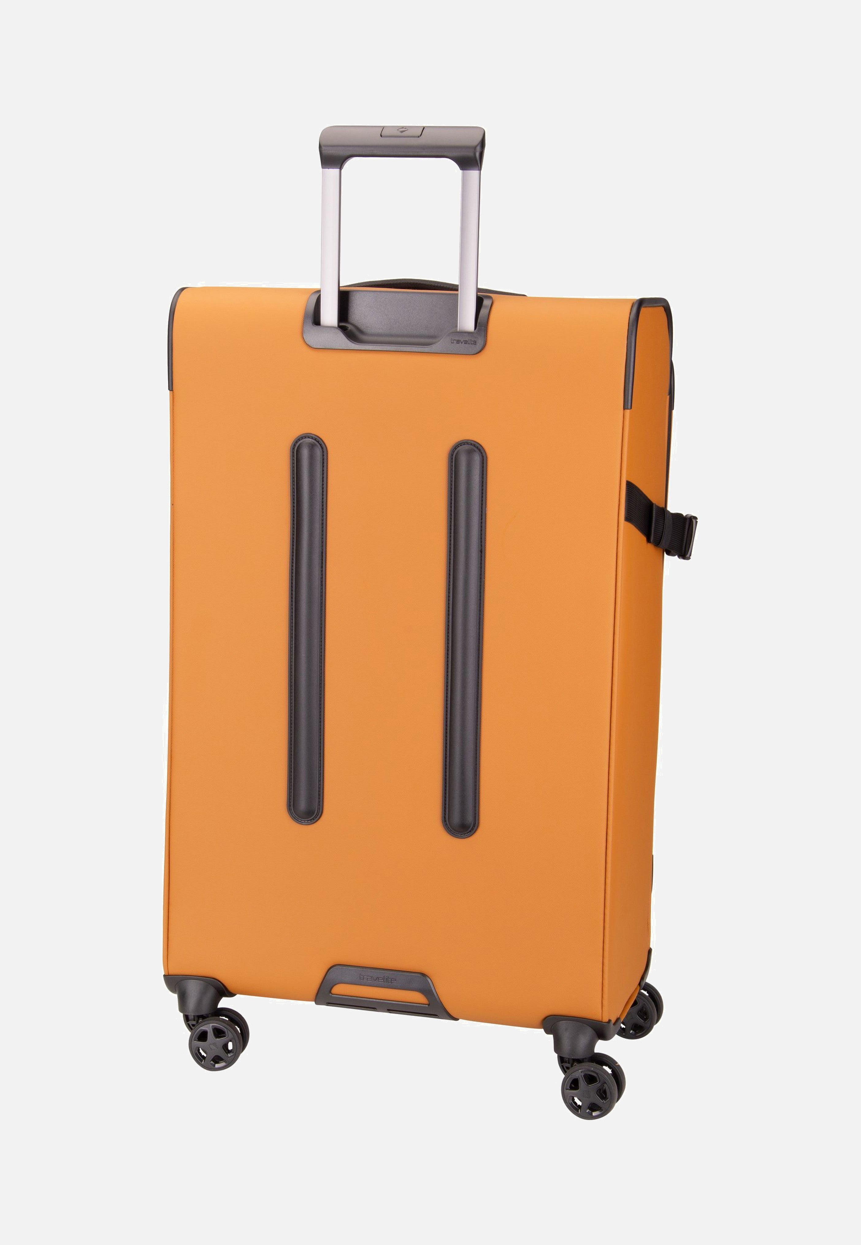 travelite Briize 4W Trolley L Exp Curry Suitcase