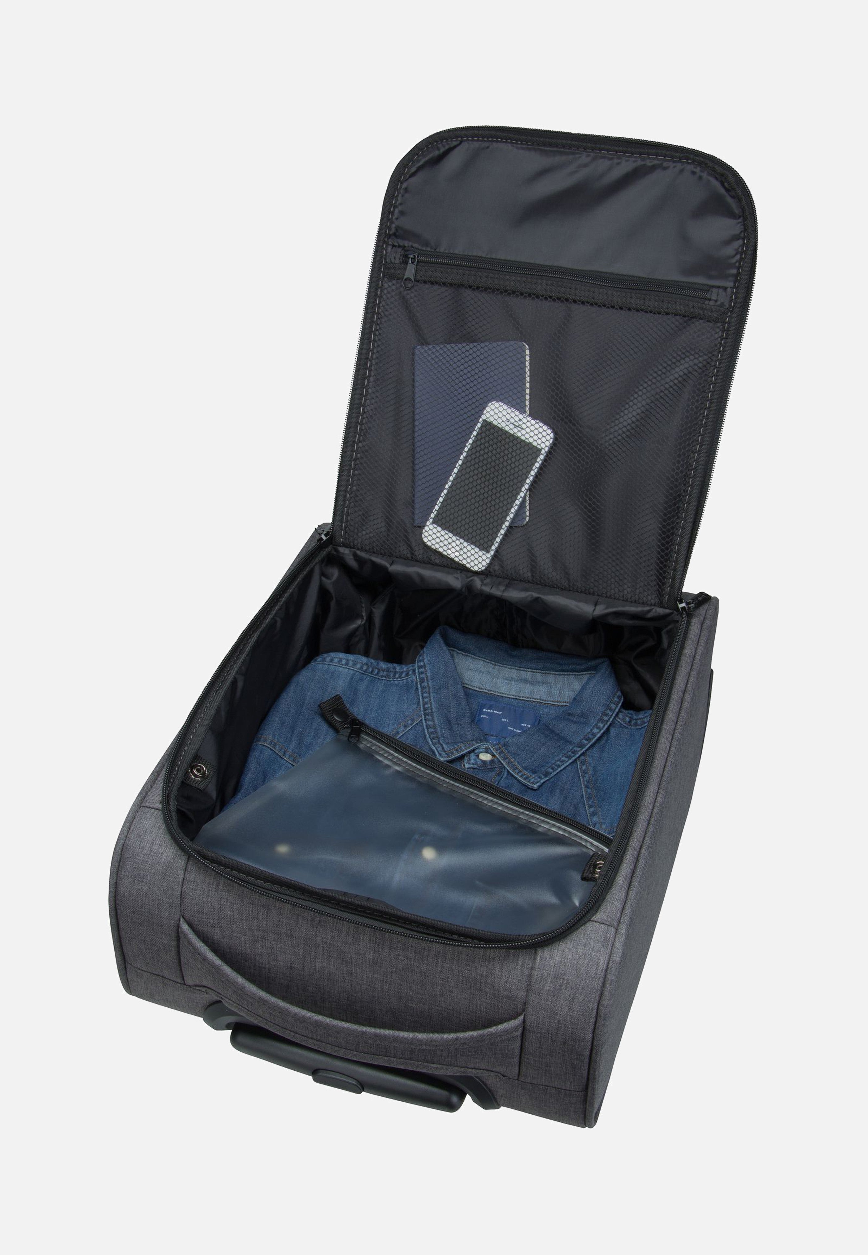 travelite - Cabin 2w Bordtrolley Underseater Grau Melange - Suitcase | Neutral-Image
