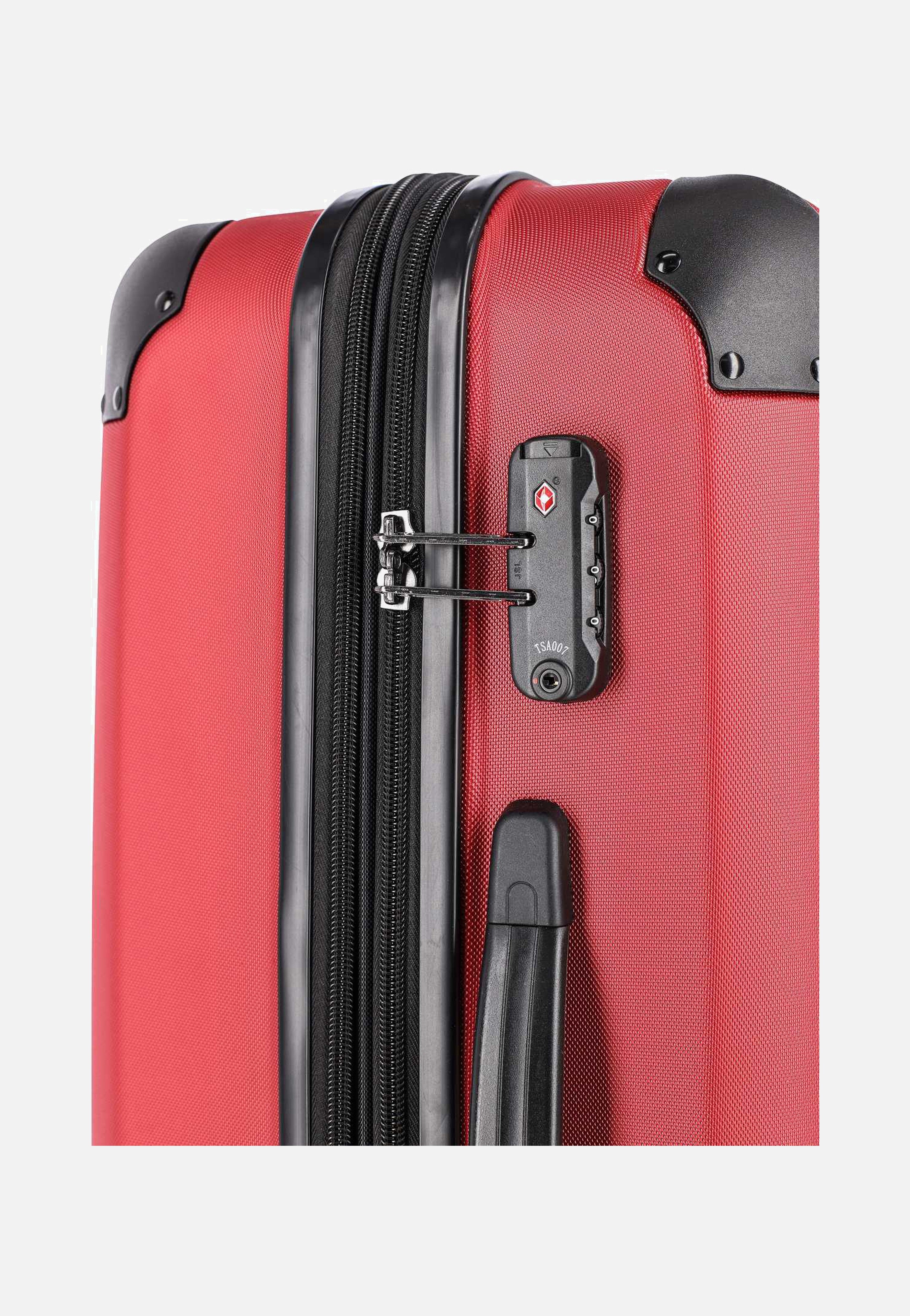 travelite - City 4-Rad Trolley S Rot - Suitcase | Neutral-Image