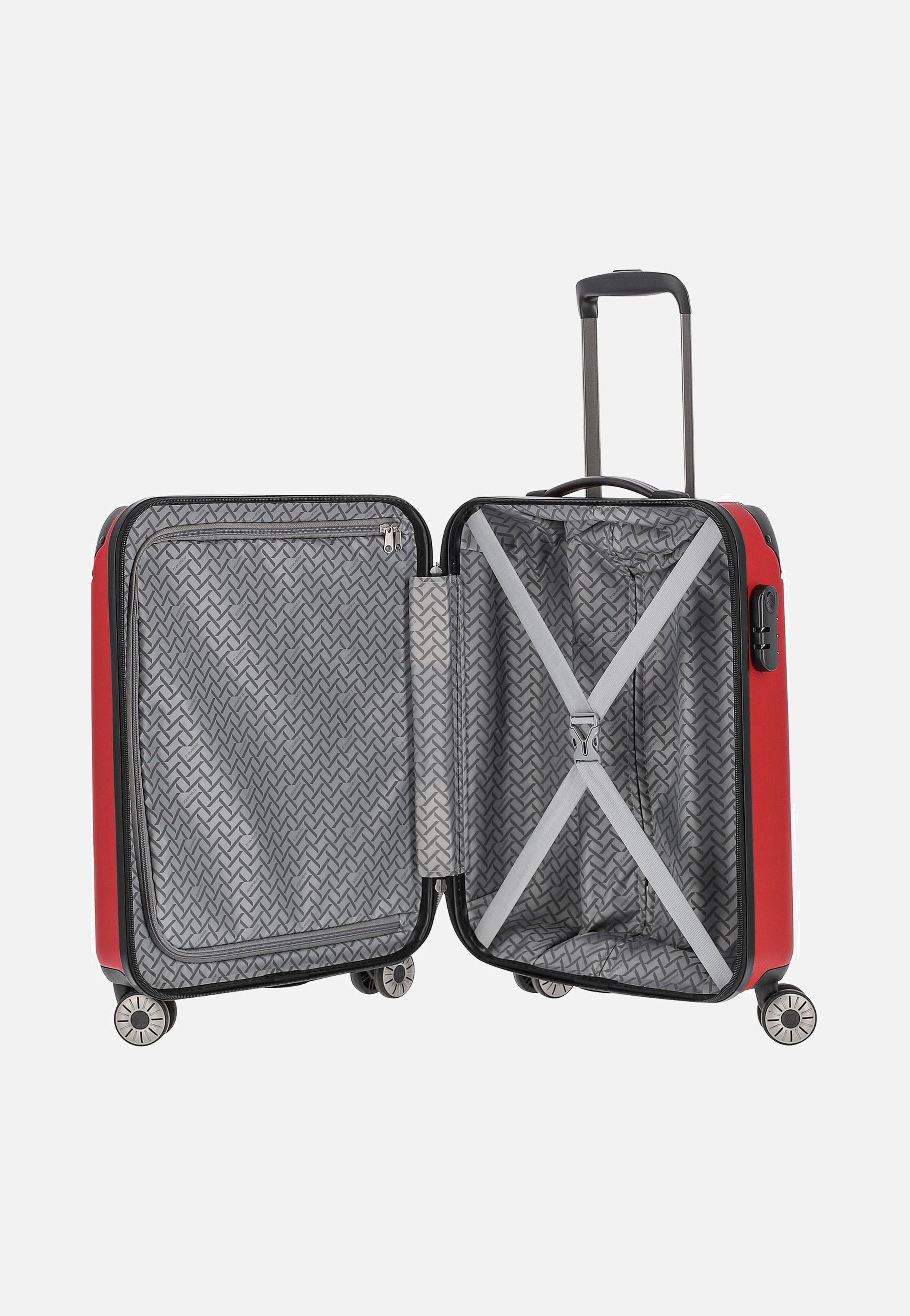 travelite - City 4-Rad Trolley S Rot - Suitcase | Neutral-Image