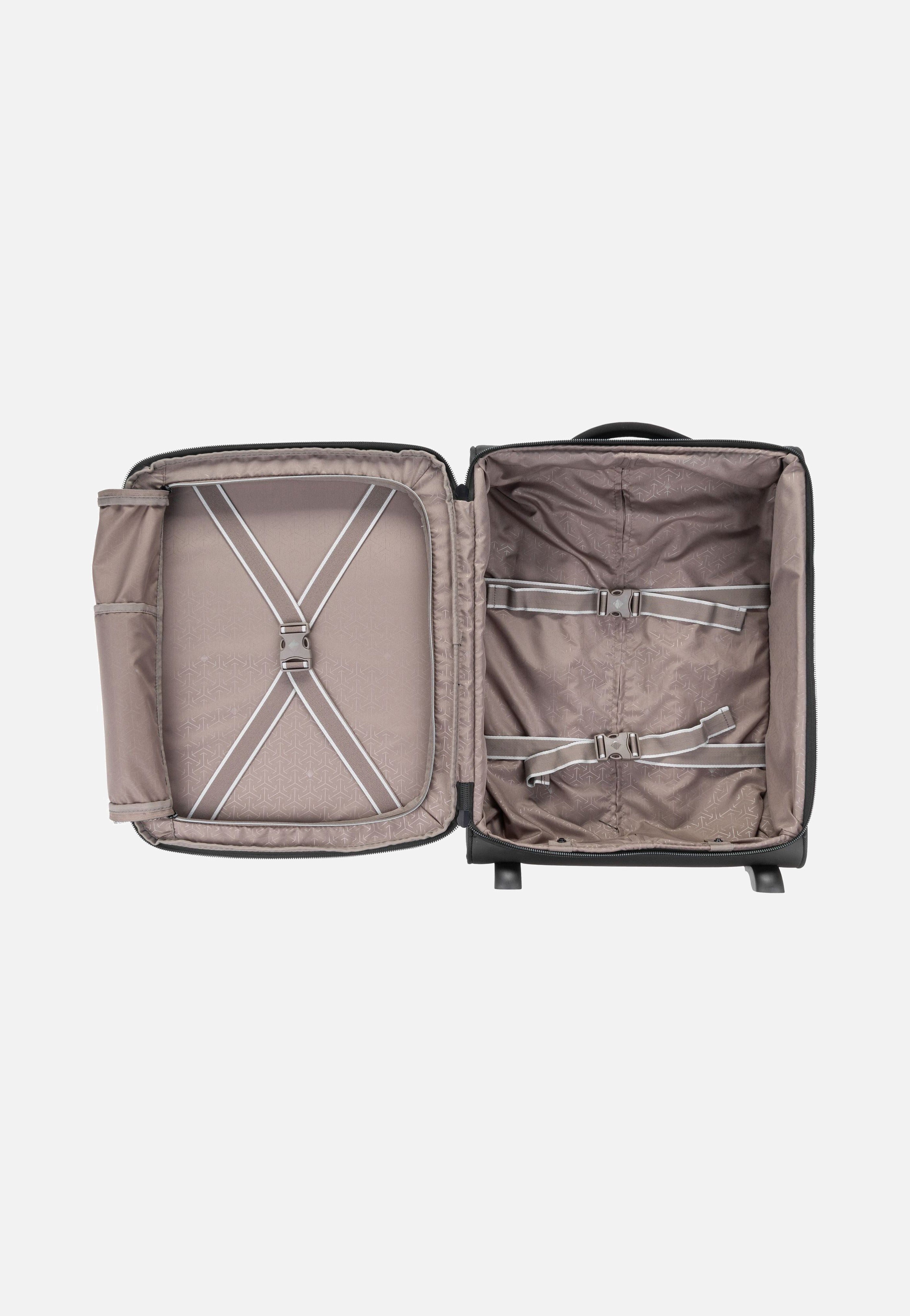 travelite Crosslite 2w Trolley S Schwarz Suitcase