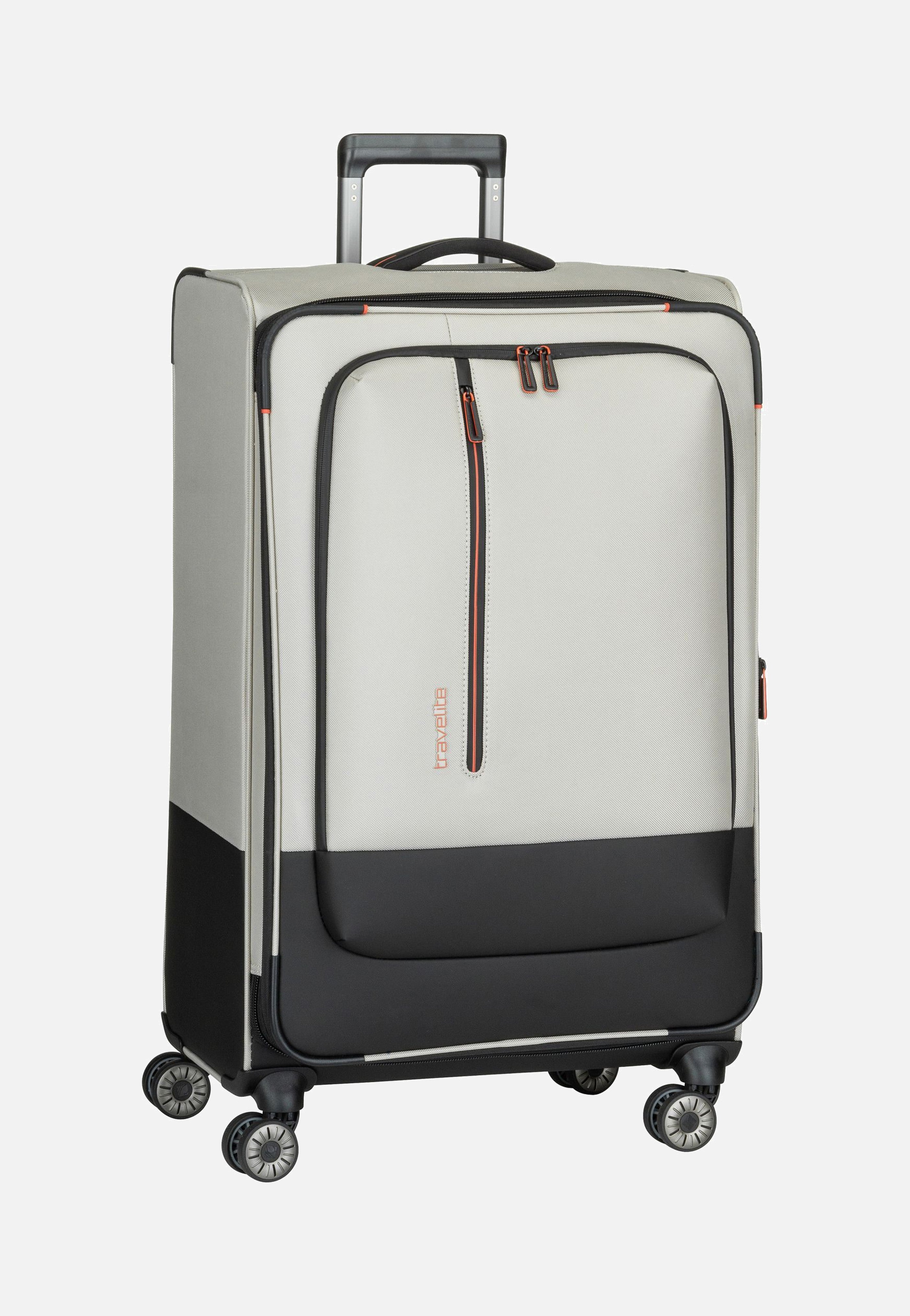 travelite Crosslite 4w Trolley L Natur Suitcase