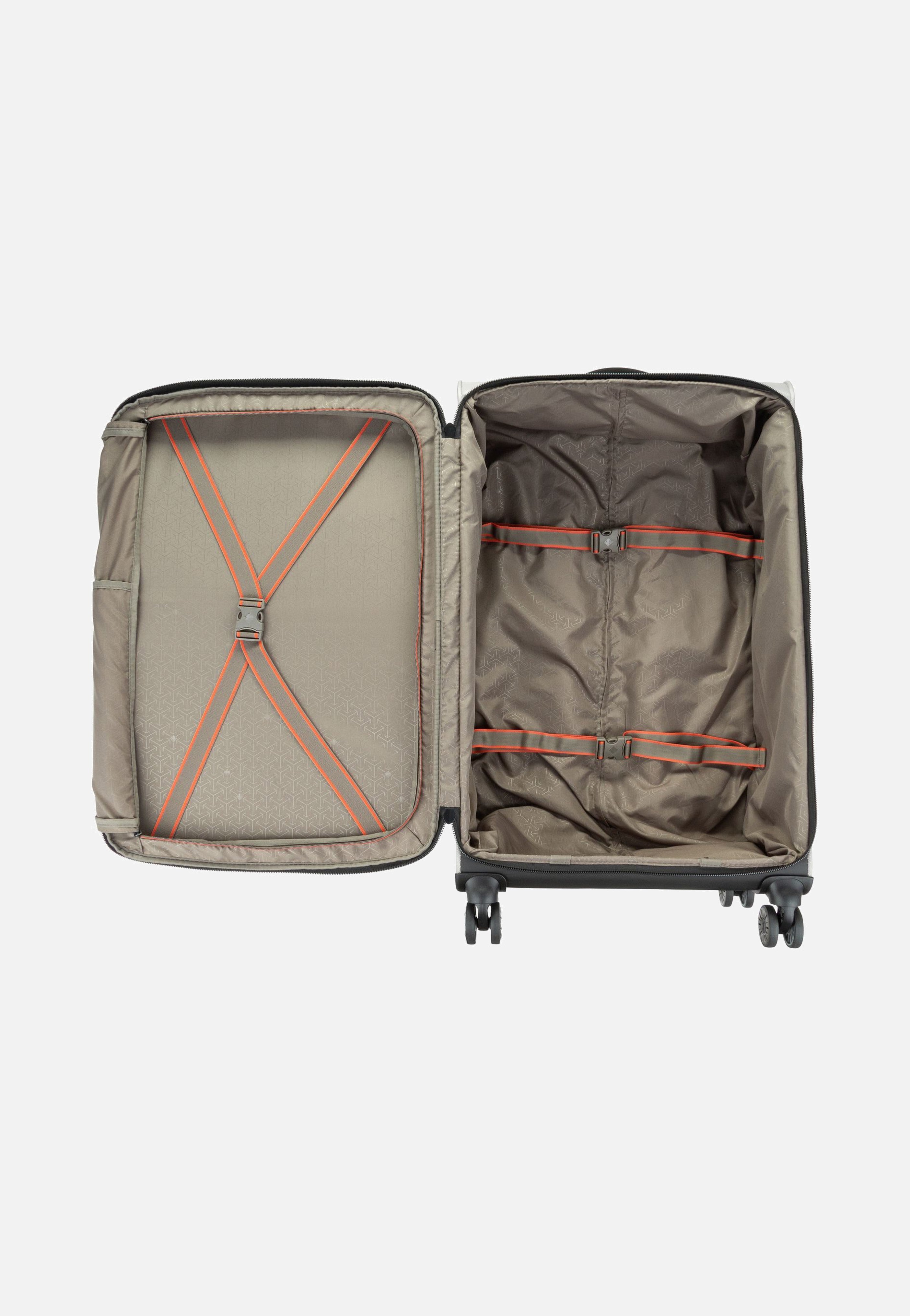 travelite Crosslite 4w Trolley L Natur Suitcase