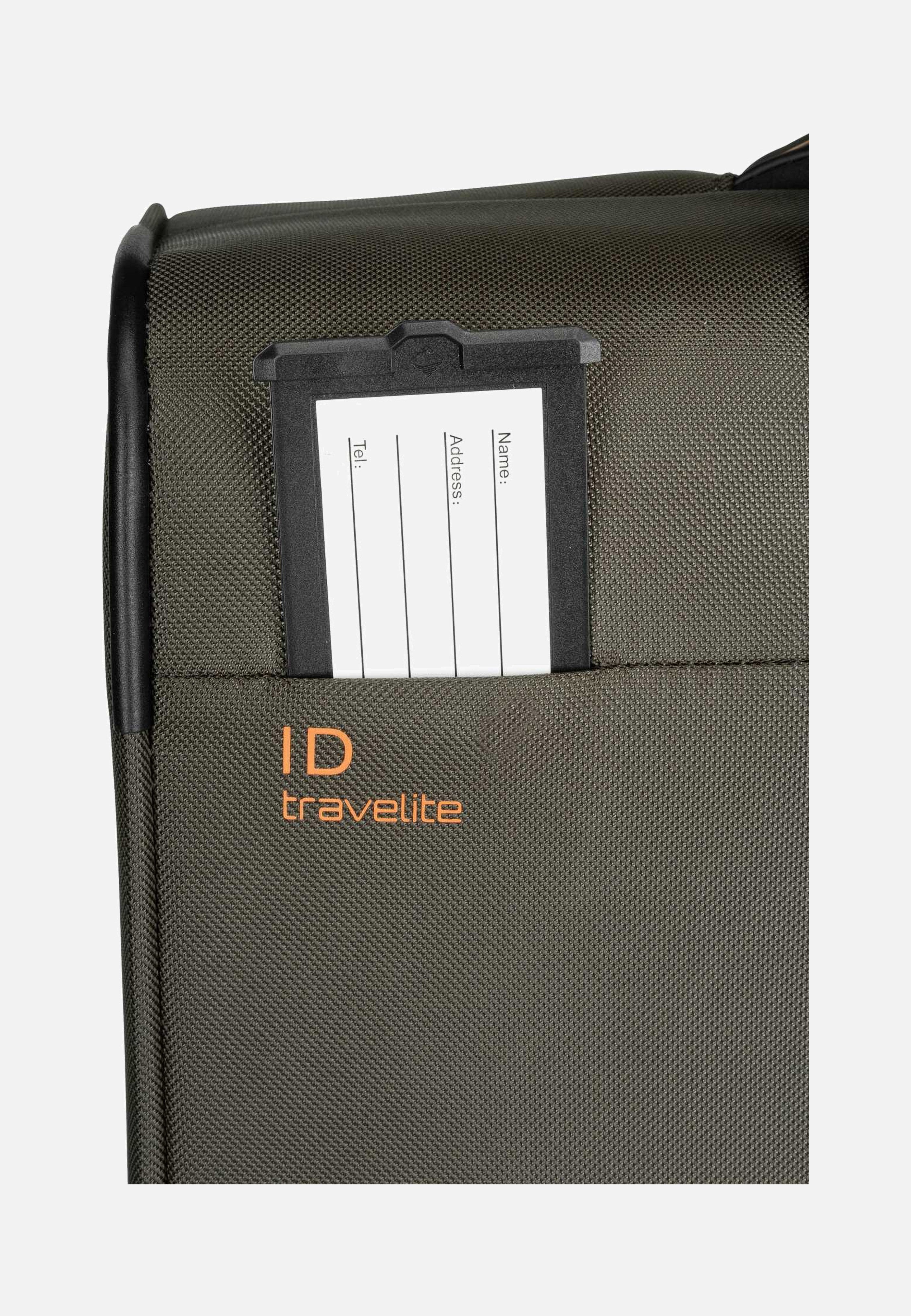 travelite Crosslite 4w Trolley L Oliv Suitcase