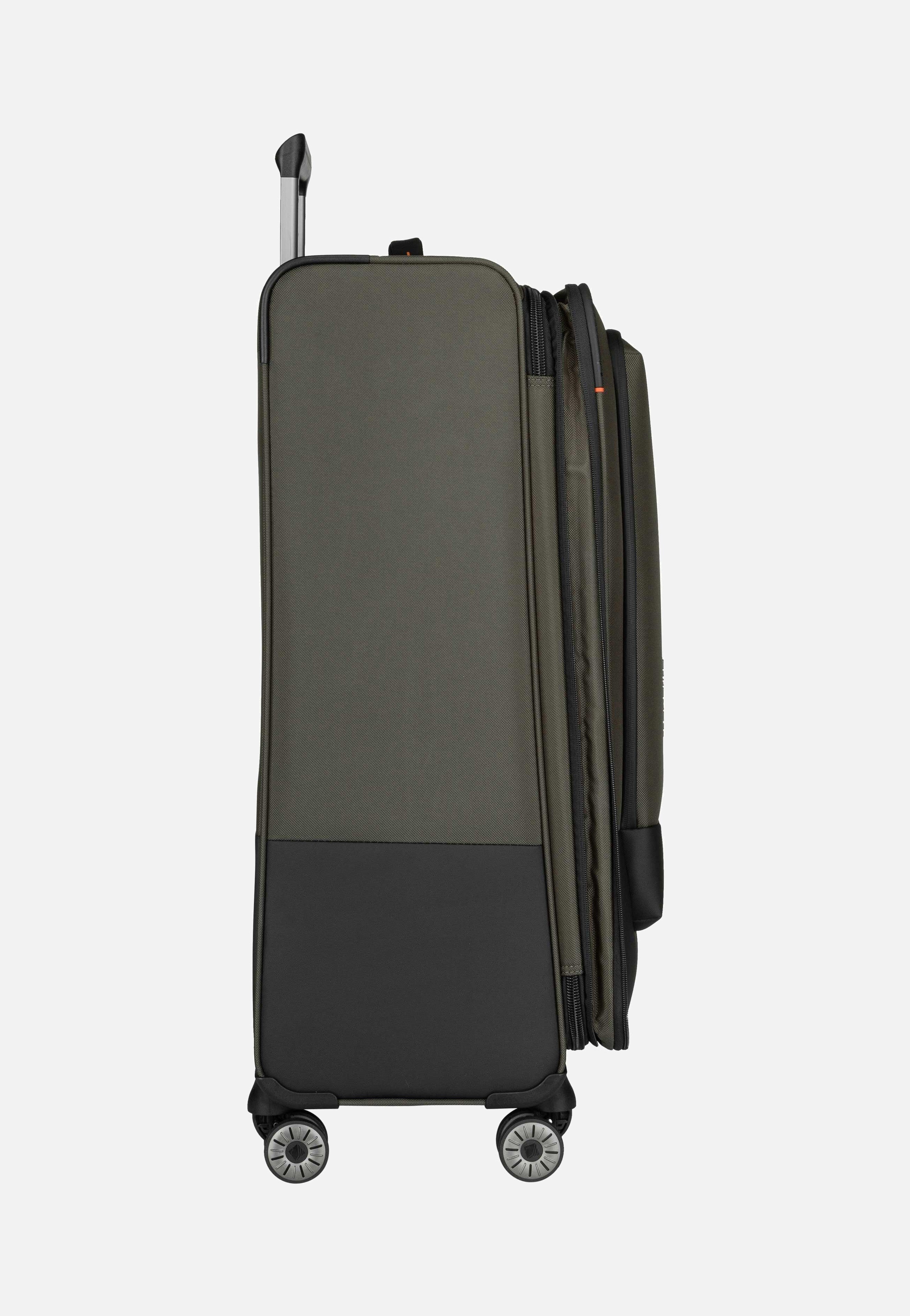 travelite Crosslite 4w Trolley L Oliv Suitcase