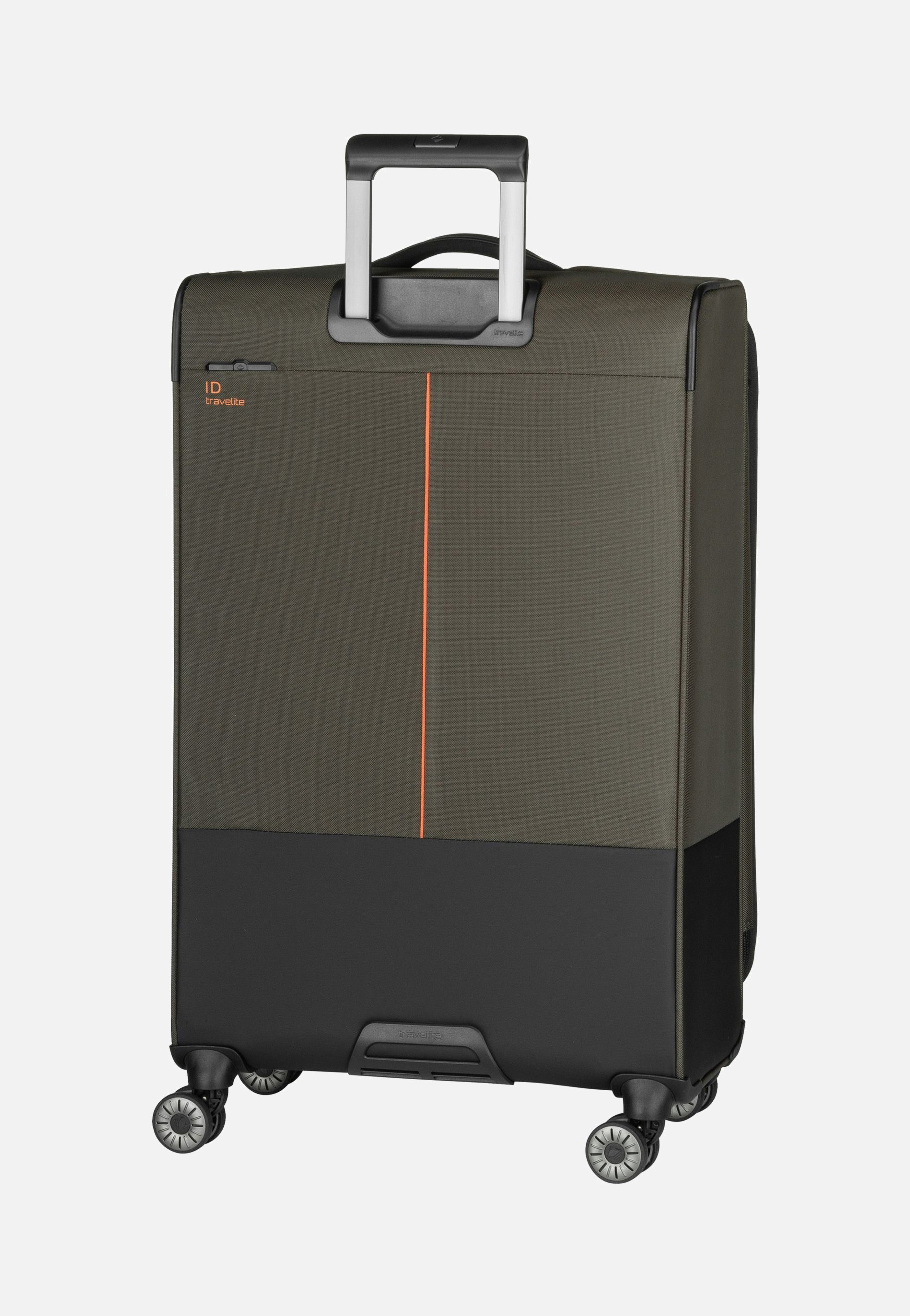 travelite Crosslite 4w Trolley L Oliv Suitcase