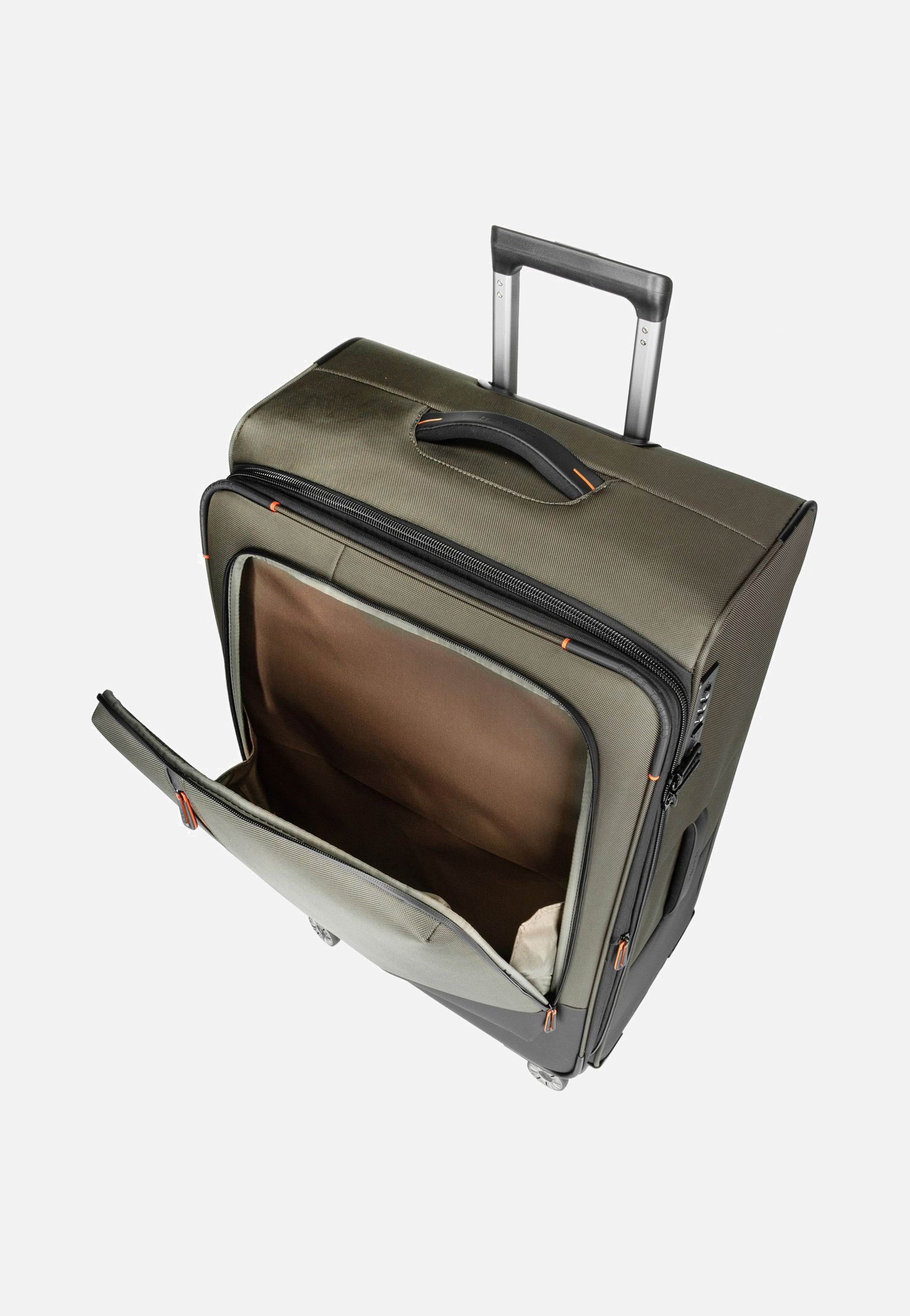 travelite Crosslite 4w Trolley L Oliv Suitcase