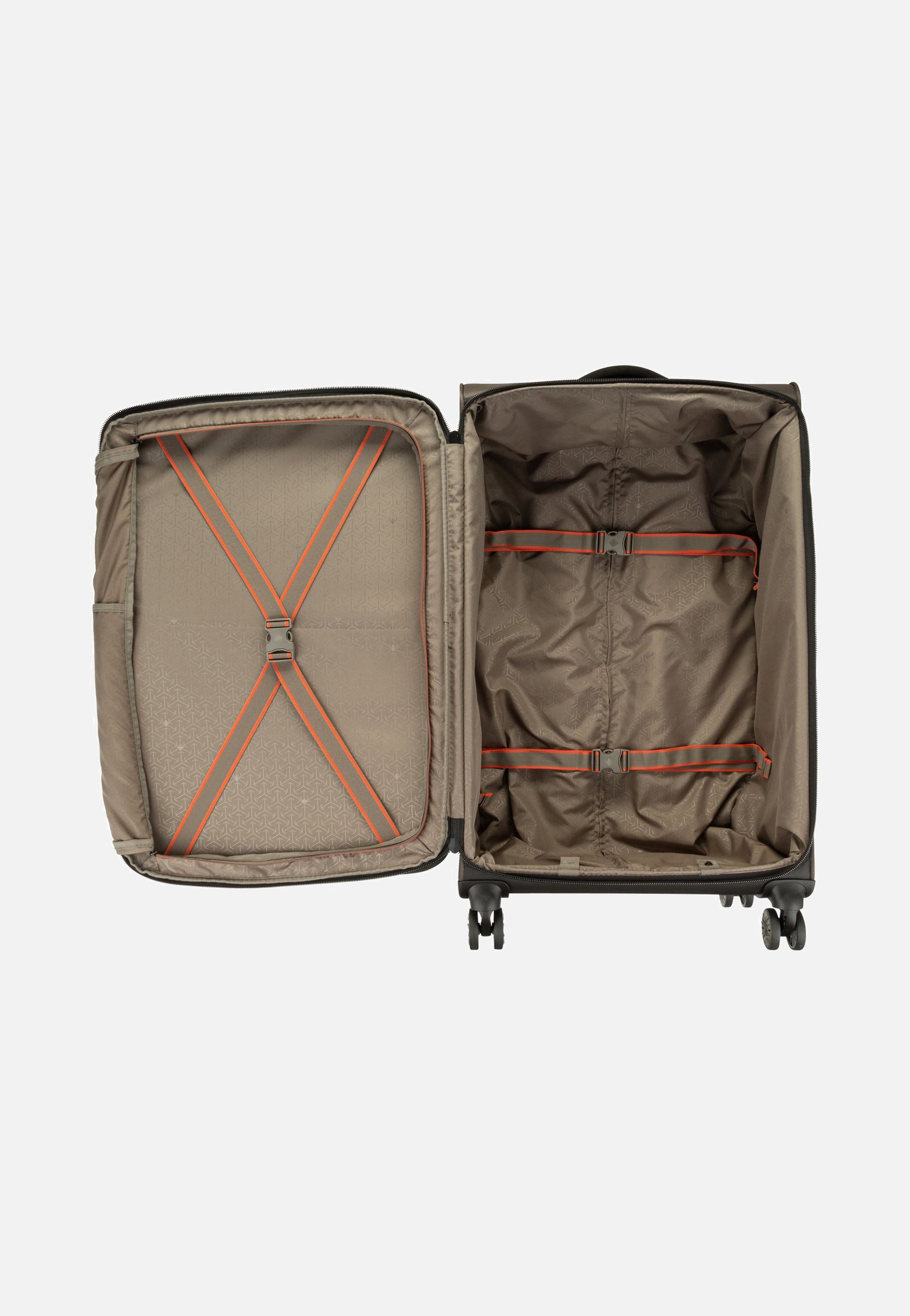 travelite Crosslite 4w Trolley L Oliv Suitcase