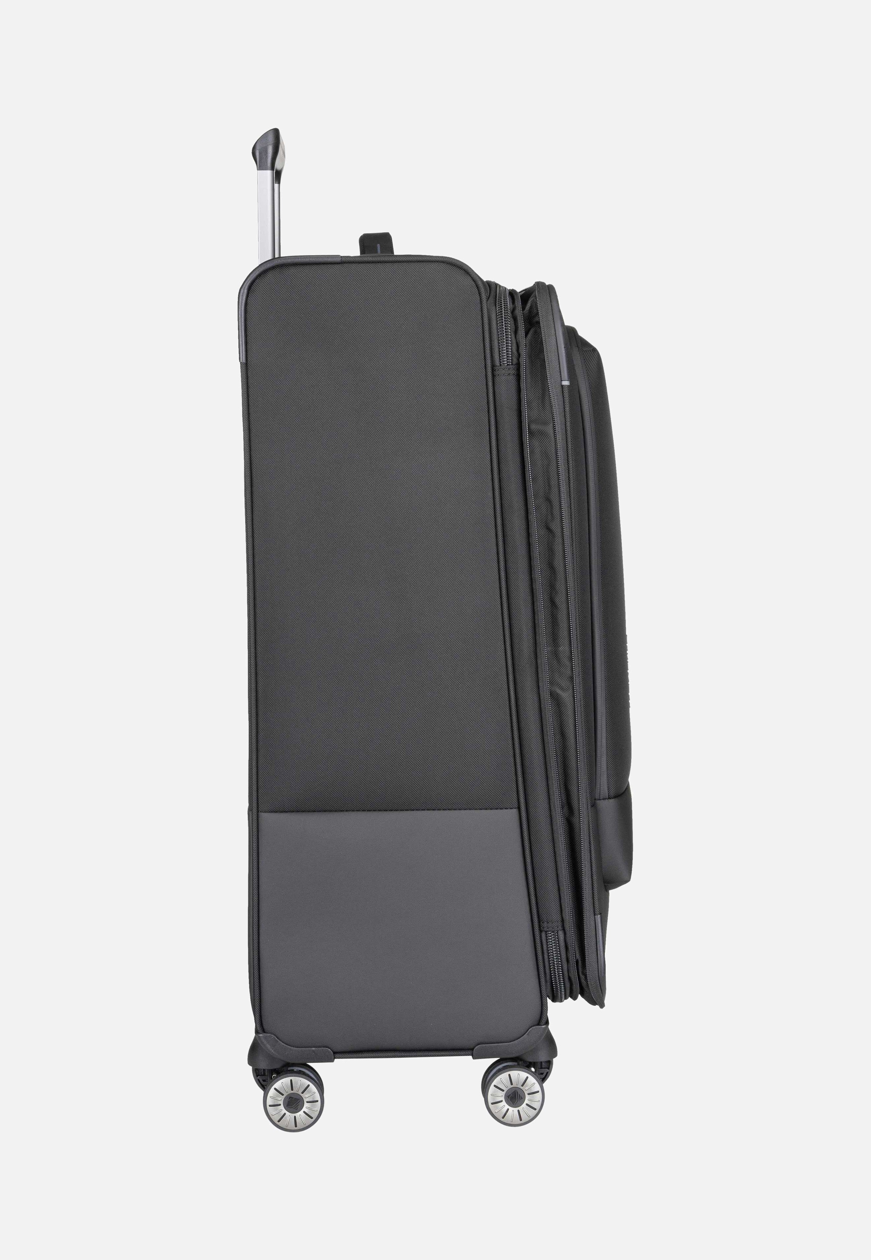 travelite Crosslite 4w Trolley L Schwarz Suitcase