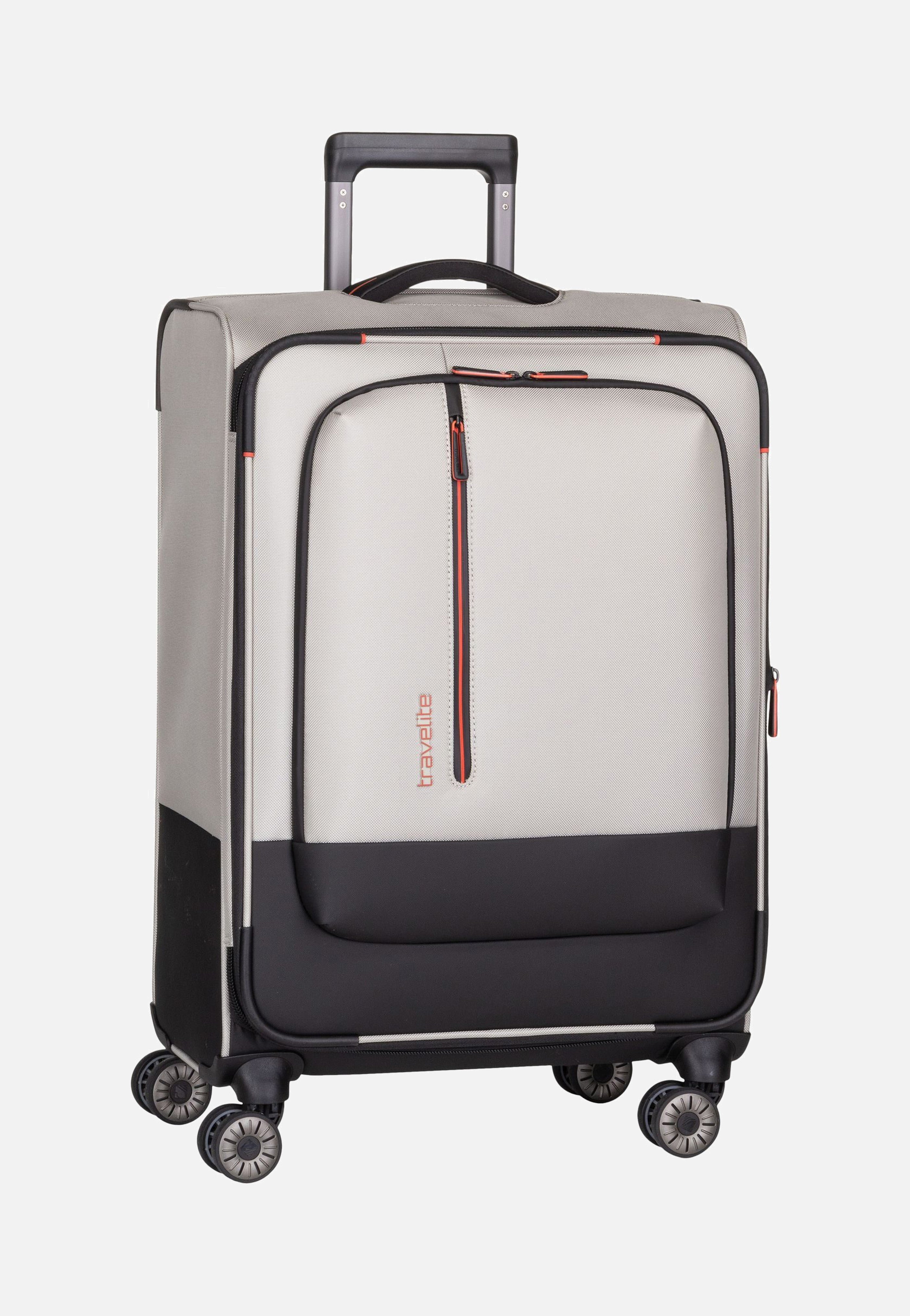 travelite Crosslite 4w Trolley M Natur Suitcase
