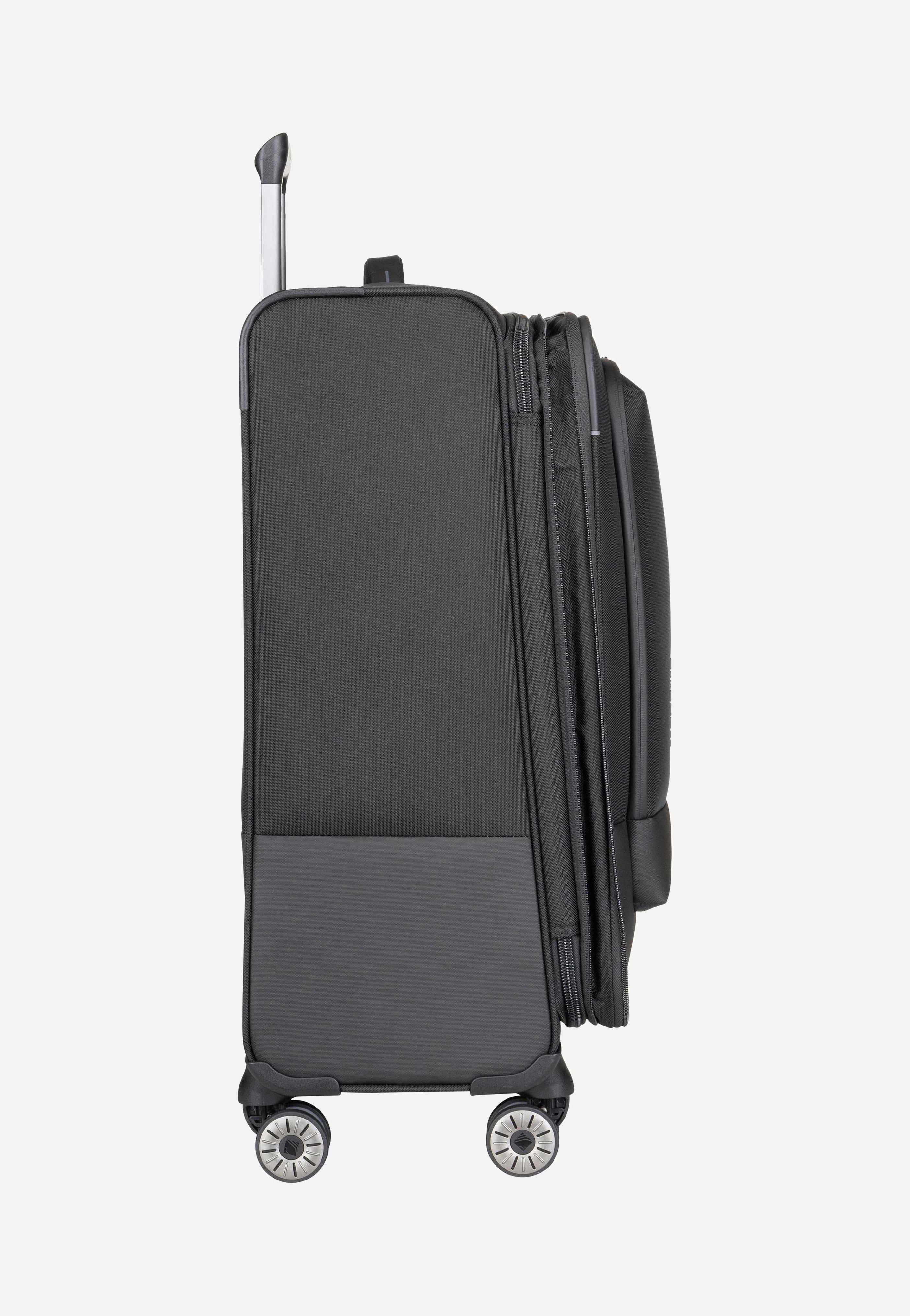 travelite Crosslite 4w Trolley M Schwarz Suitcase