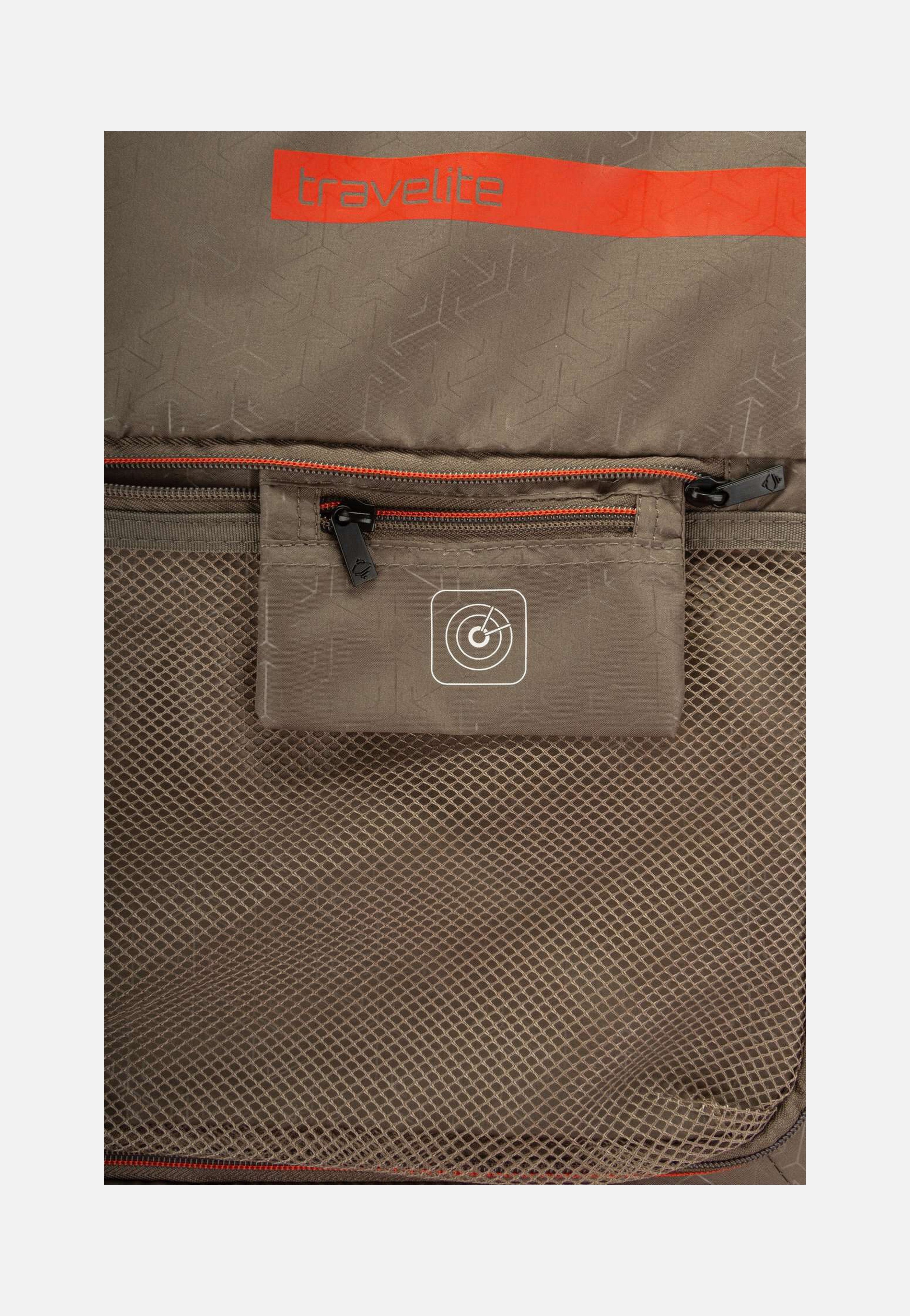 travelite Crosslite 4w Trolley S Oliv Suitcase