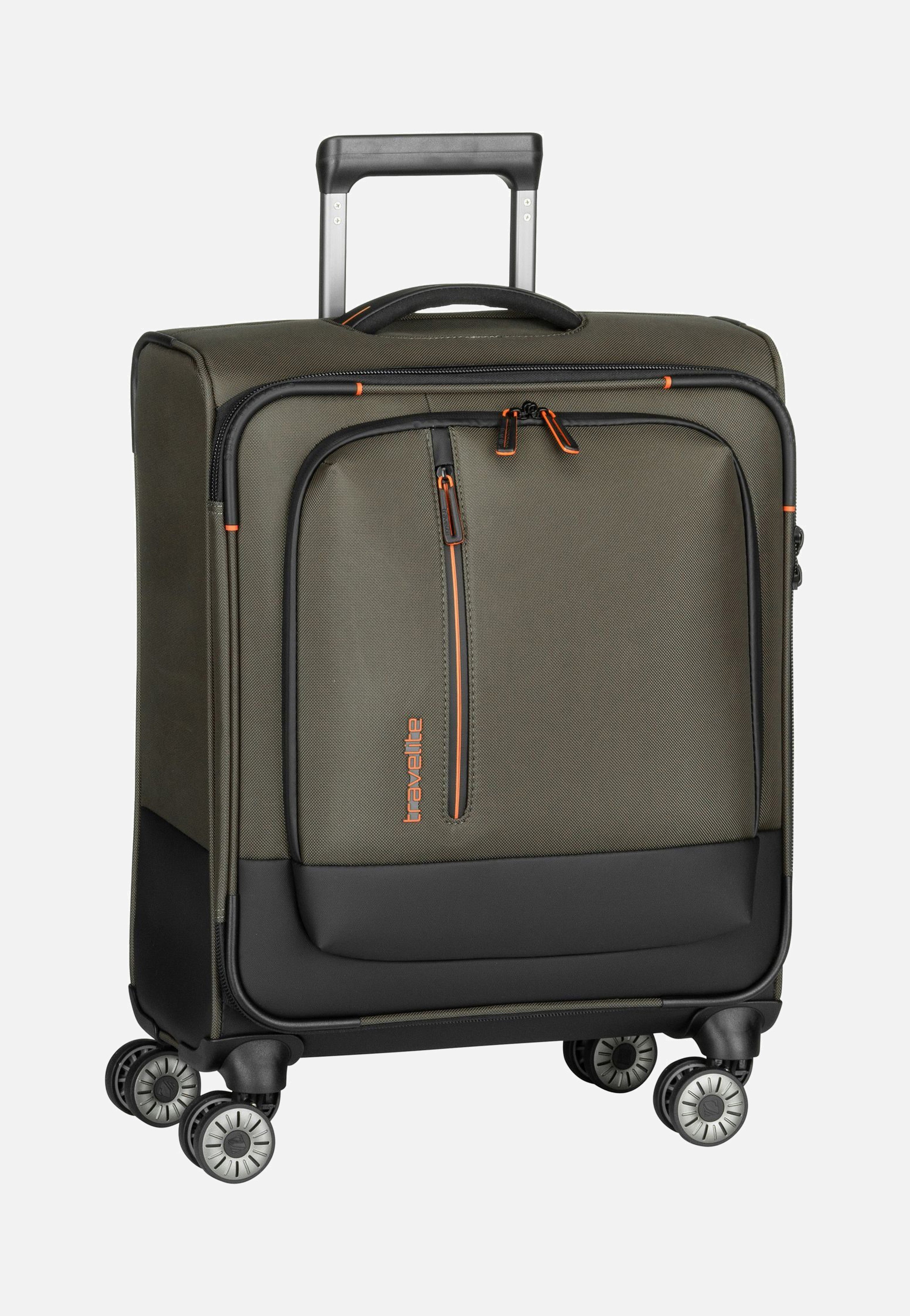 travelite Crosslite 4w Trolley S Oliv Suitcase