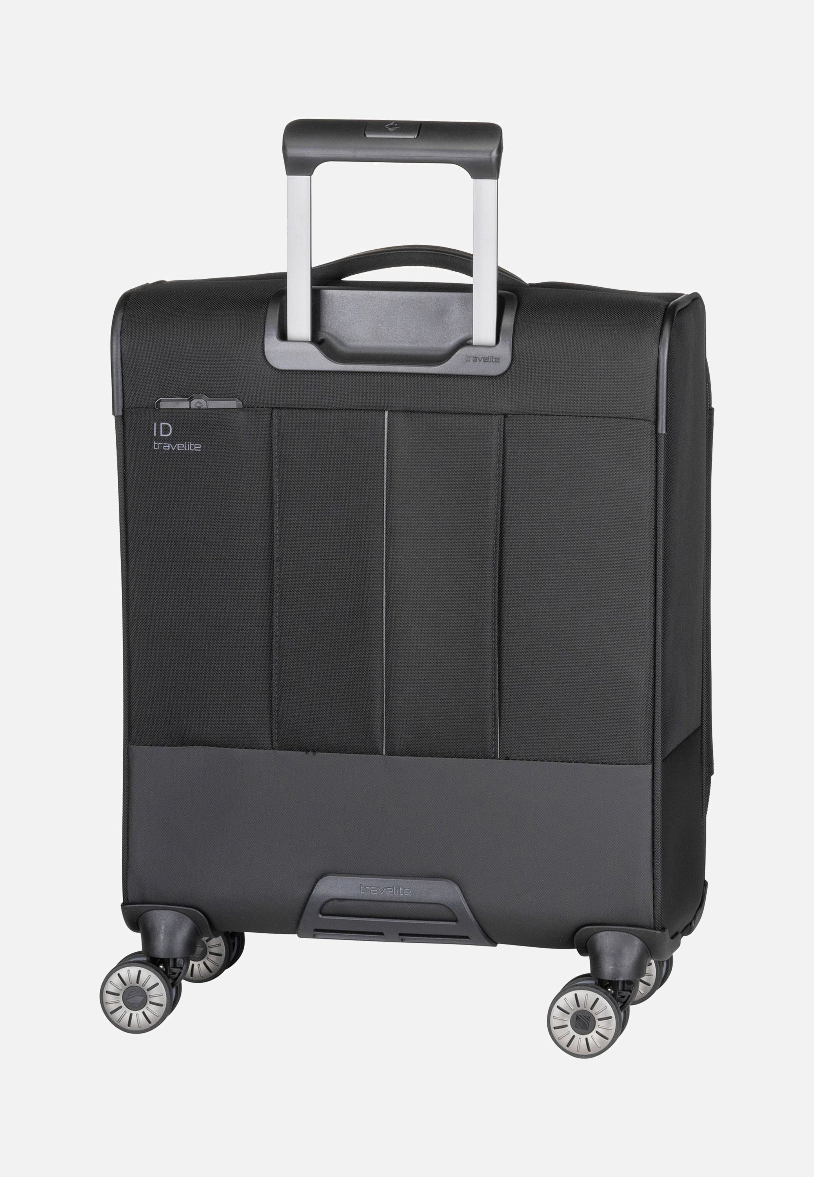 travelite Crosslite 4w Trolley S Schwarz Suitcase