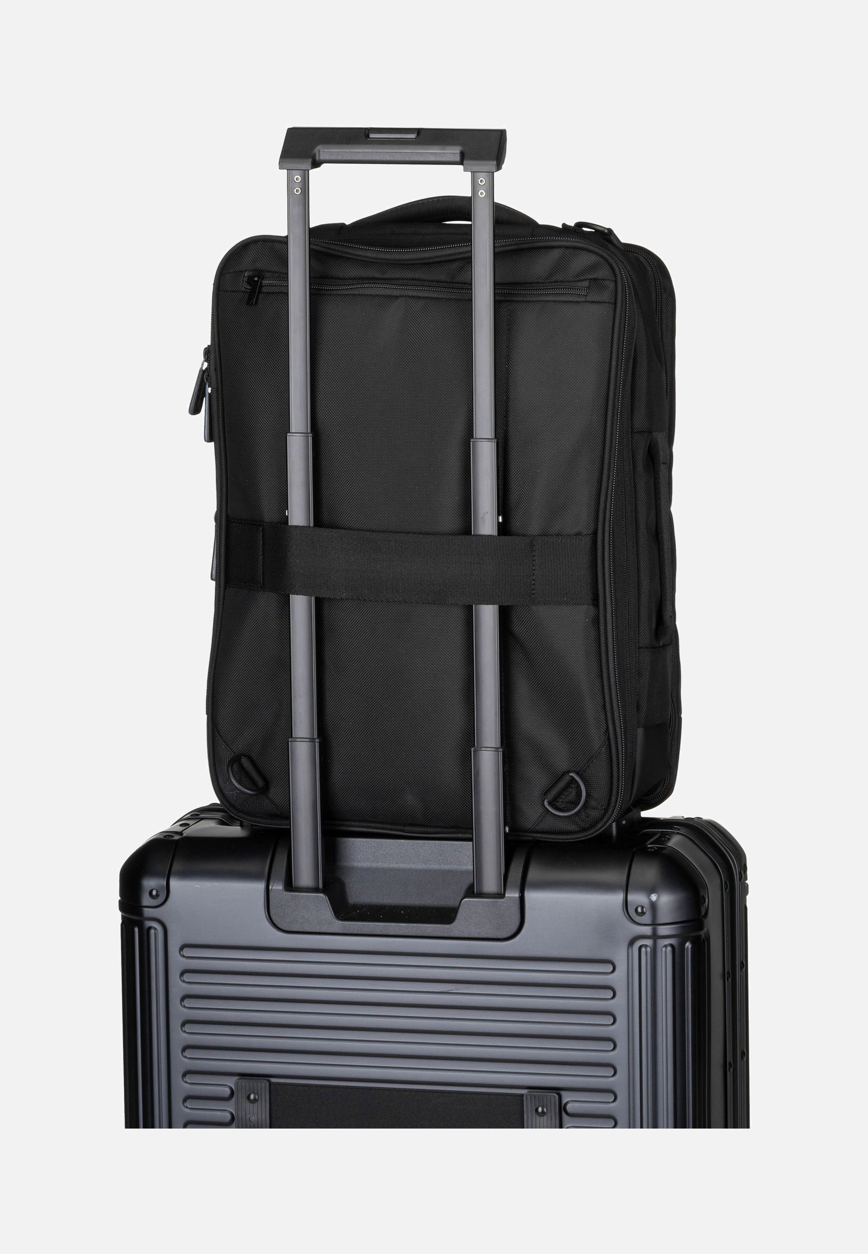 travelite Crosslite Bord Schwarz Backpack