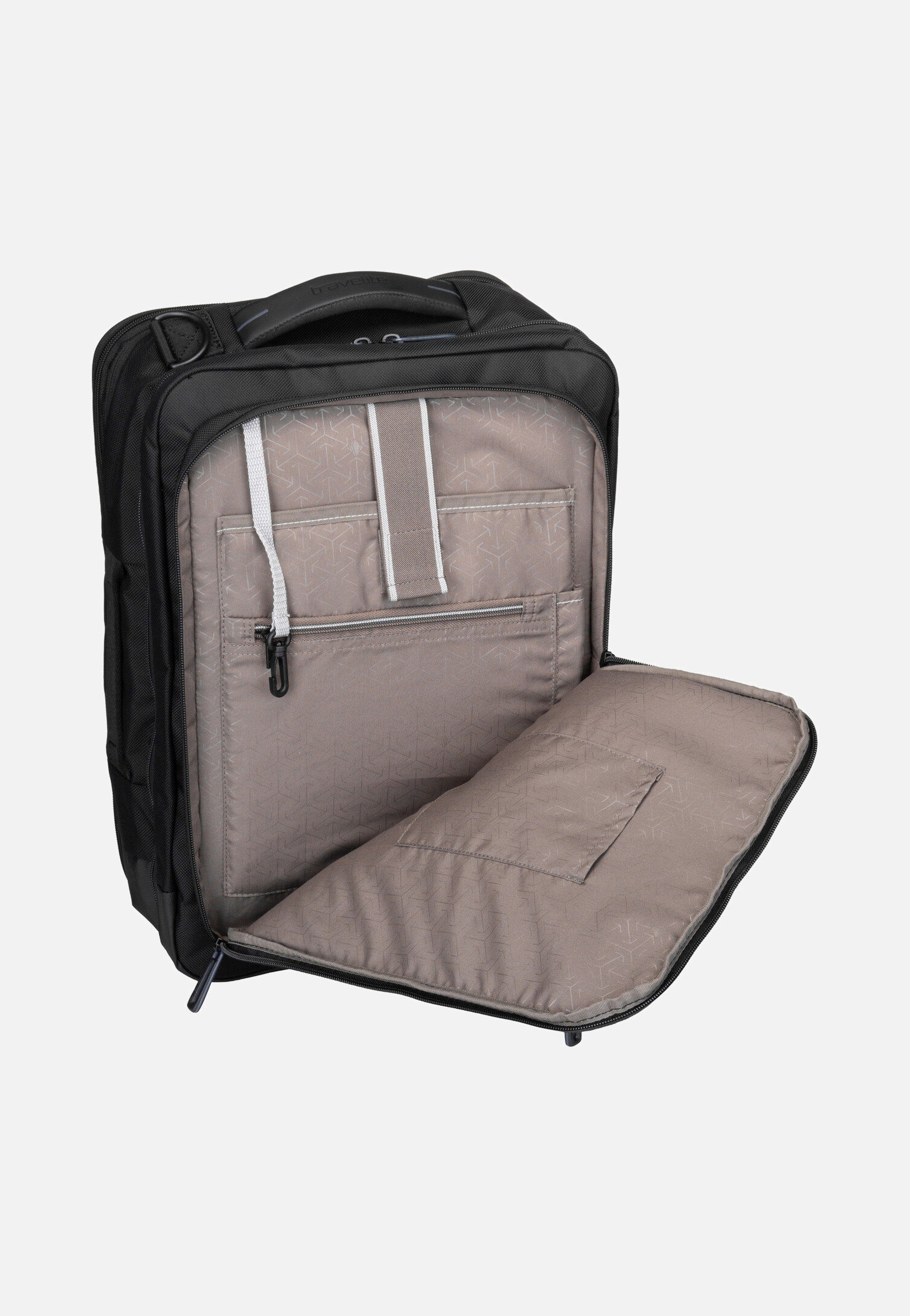 travelite Crosslite Bord Schwarz Backpack