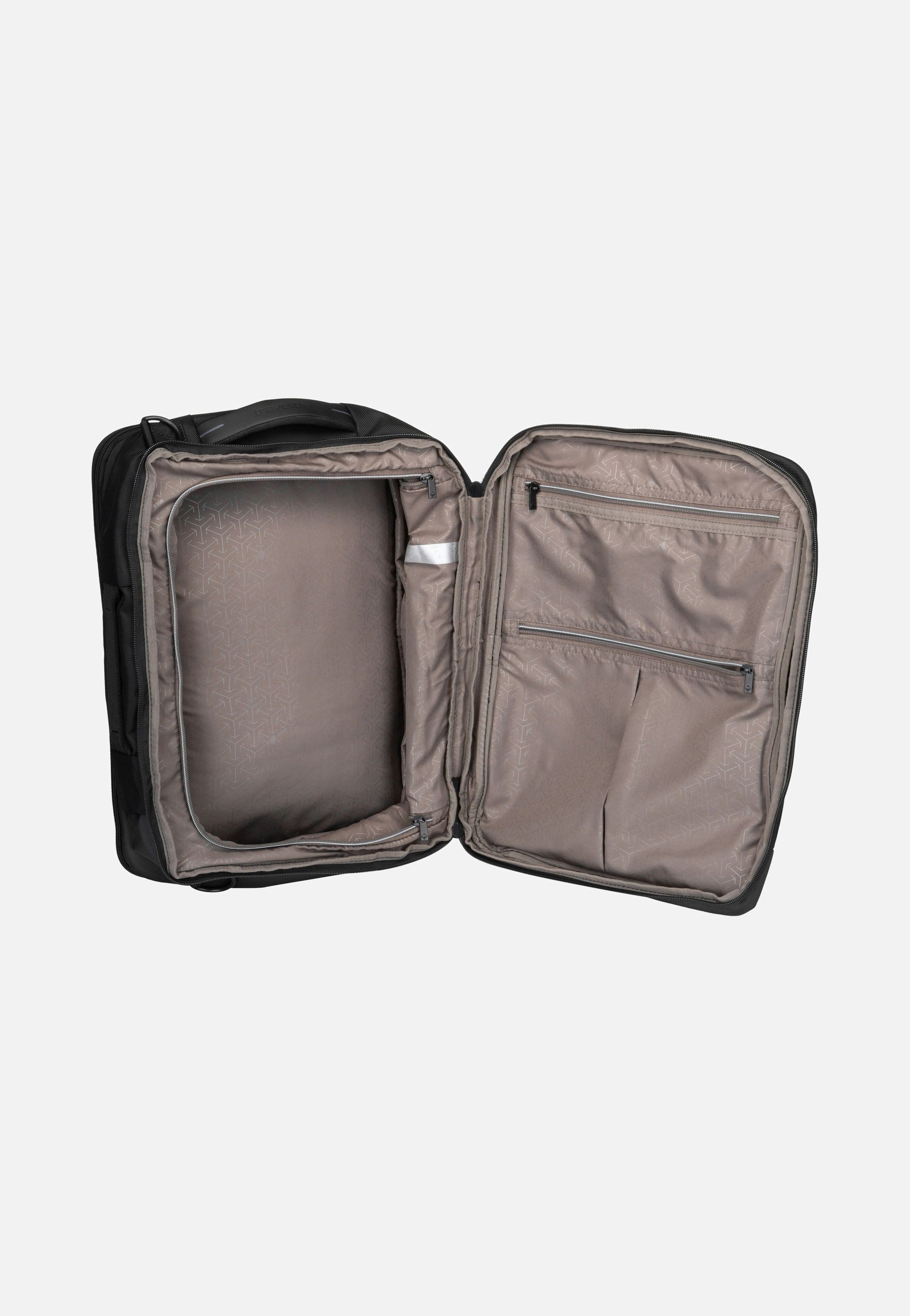 travelite Crosslite Bord Schwarz Backpack