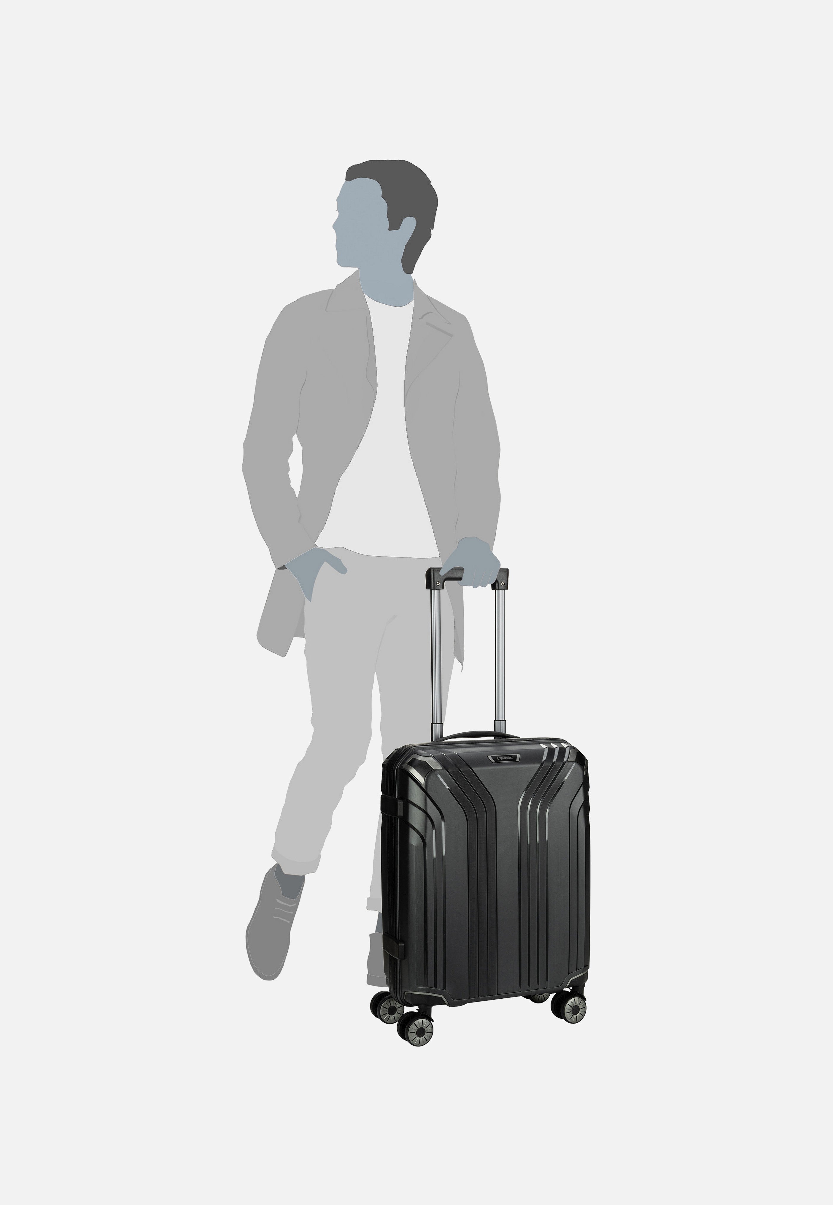 travelite - Elvaa 4w Trolley S Schwarz - Suitcase | Neutral-Image