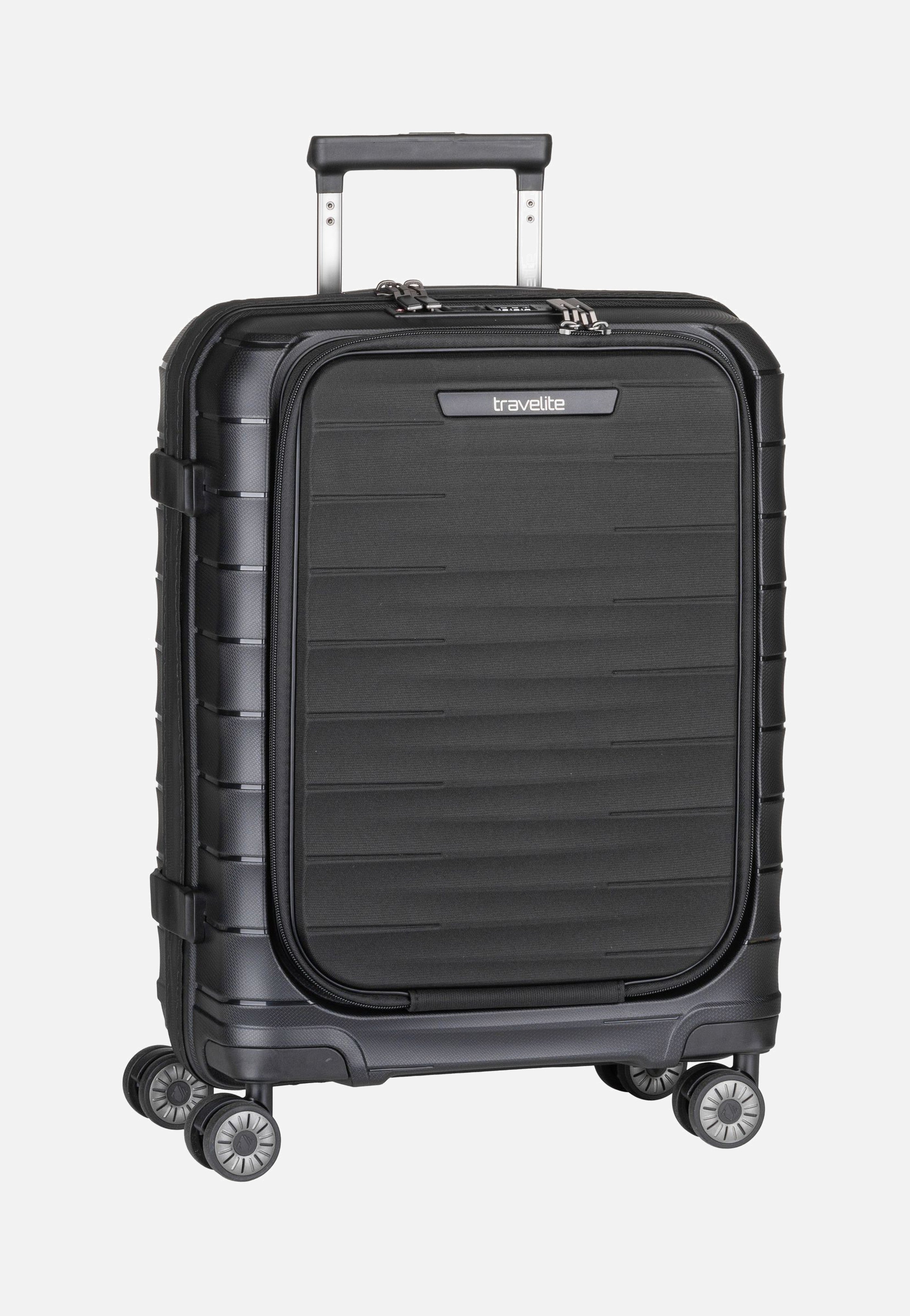 travelite - Mooby 4w Trolley S Front Pocket Schwarz - Suitcase | Neutral-Image