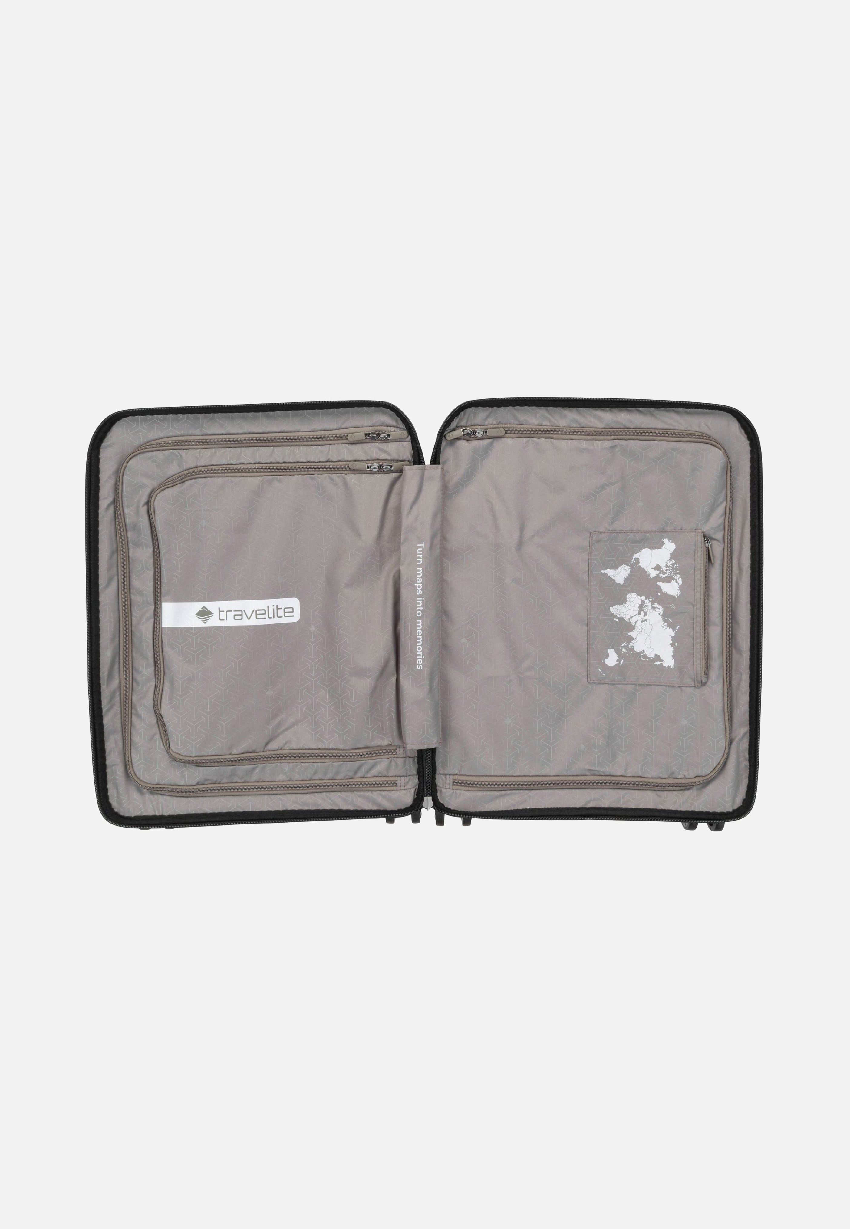travelite - Mooby 4w Trolley S Front Pocket Schwarz - Suitcase | Neutral-Image