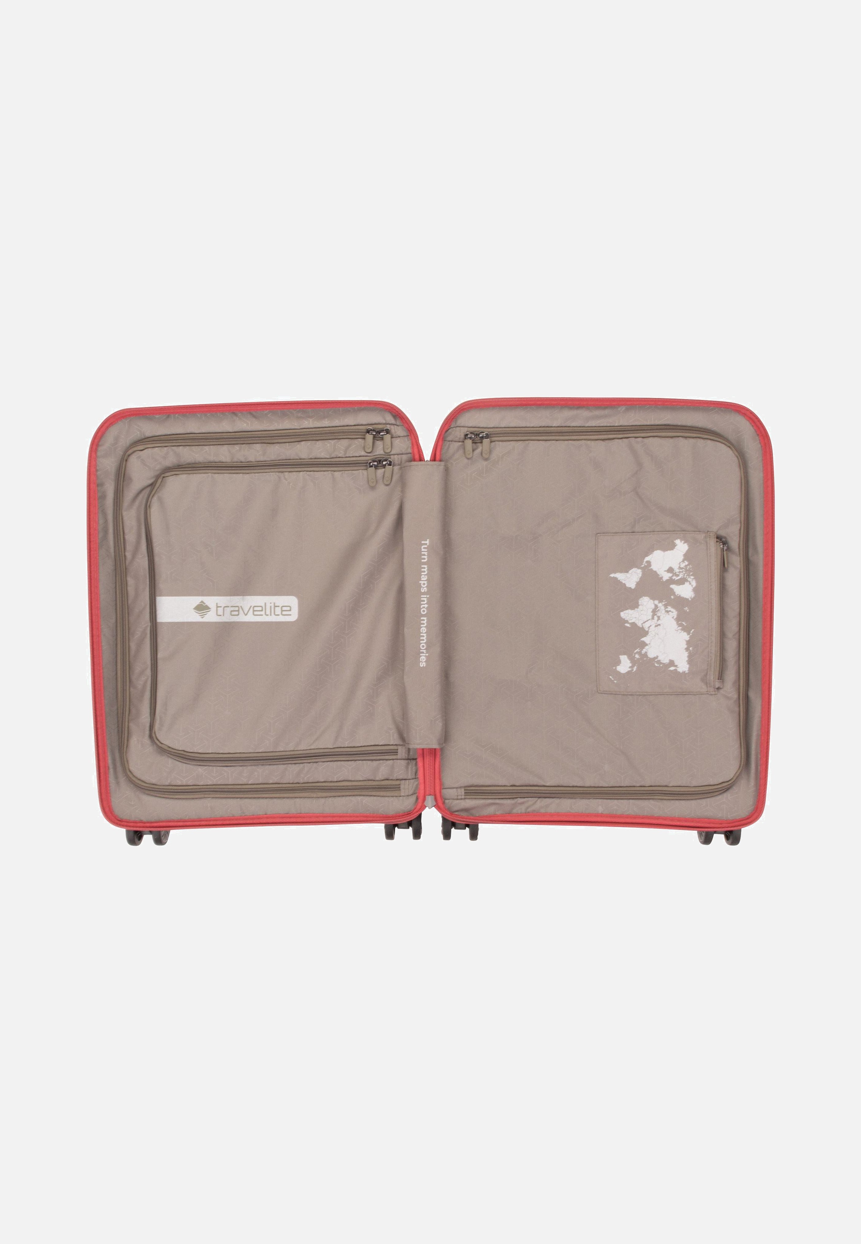 travelite - Mooby 4w Trolley S Rot - Suitcase | Neutral-Image