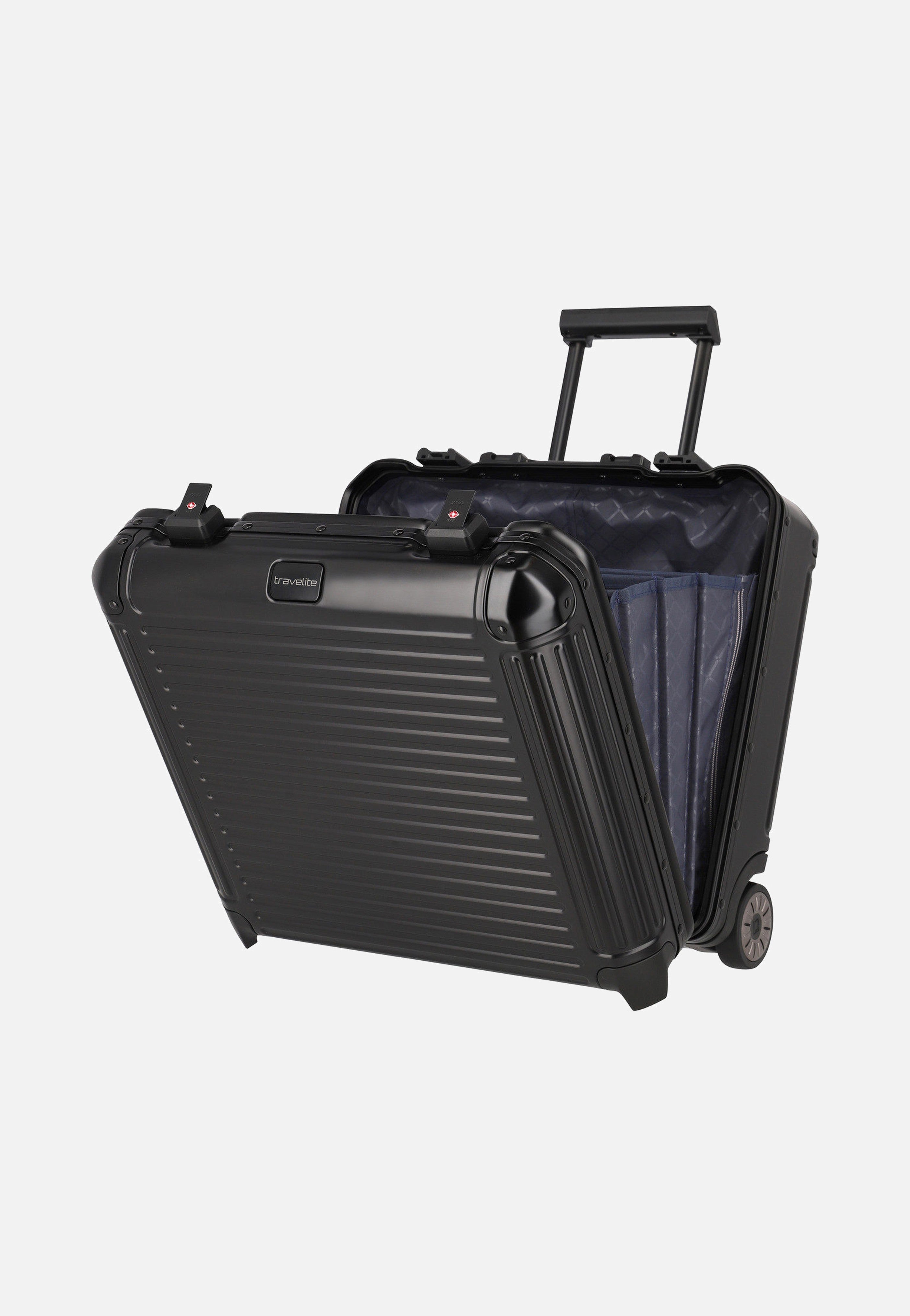 travelite - Next Business Trolley Schwarz - Pilot Case | Neutral-Image