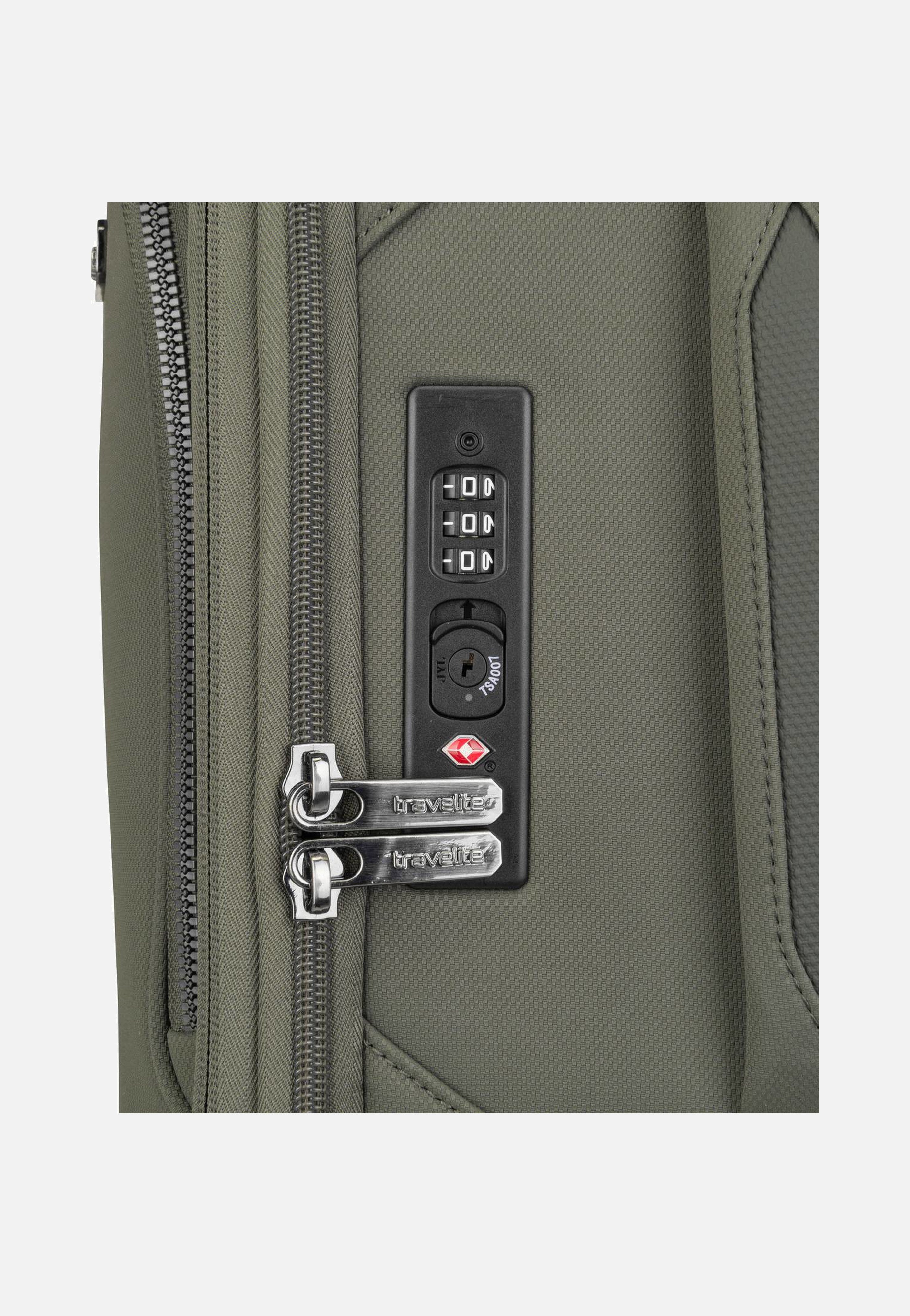 travelite Priima 4w Trolley S Oliv Suitcase