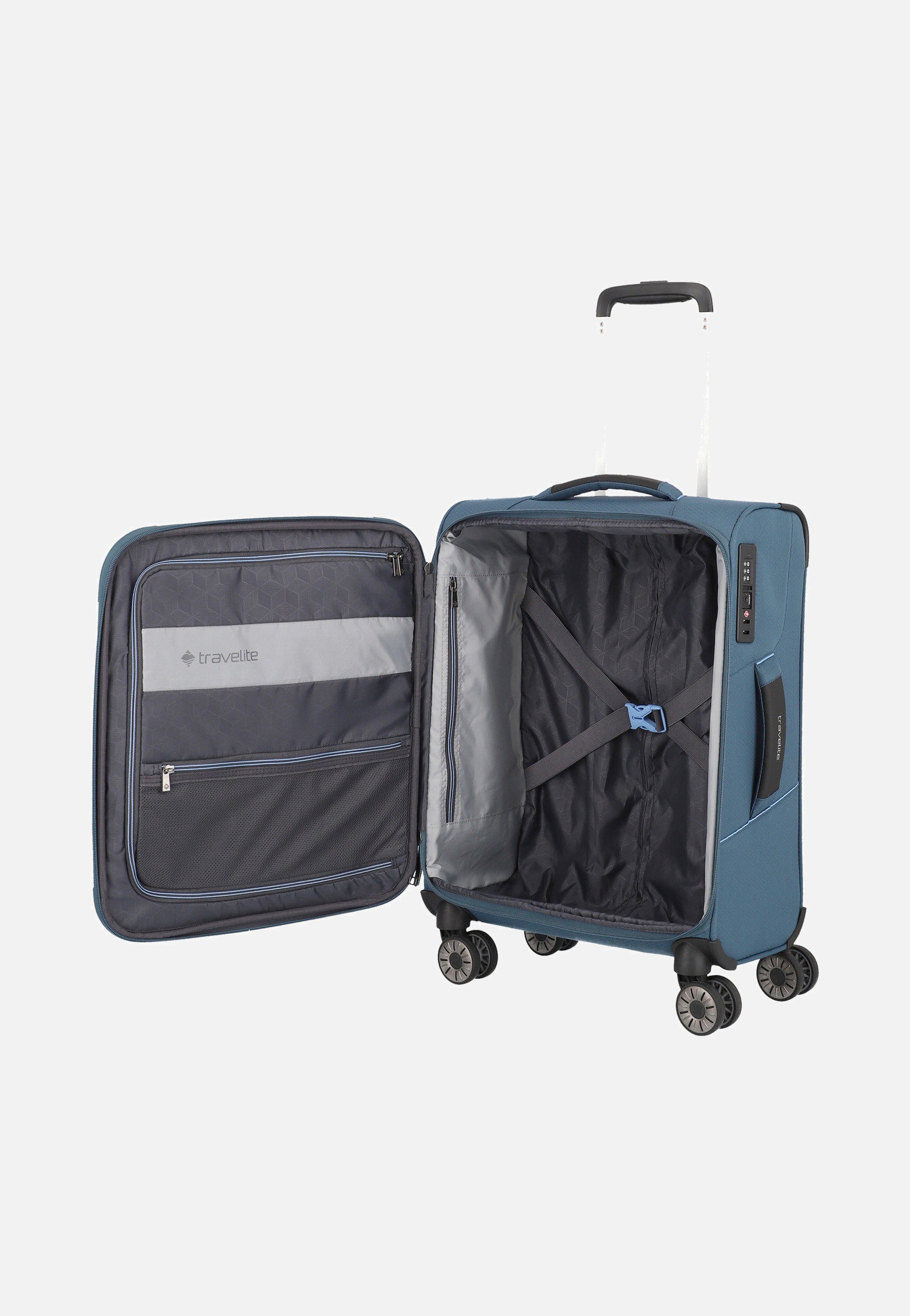 travelite Skaii 4w Trolley S Panoramablau Suitcase