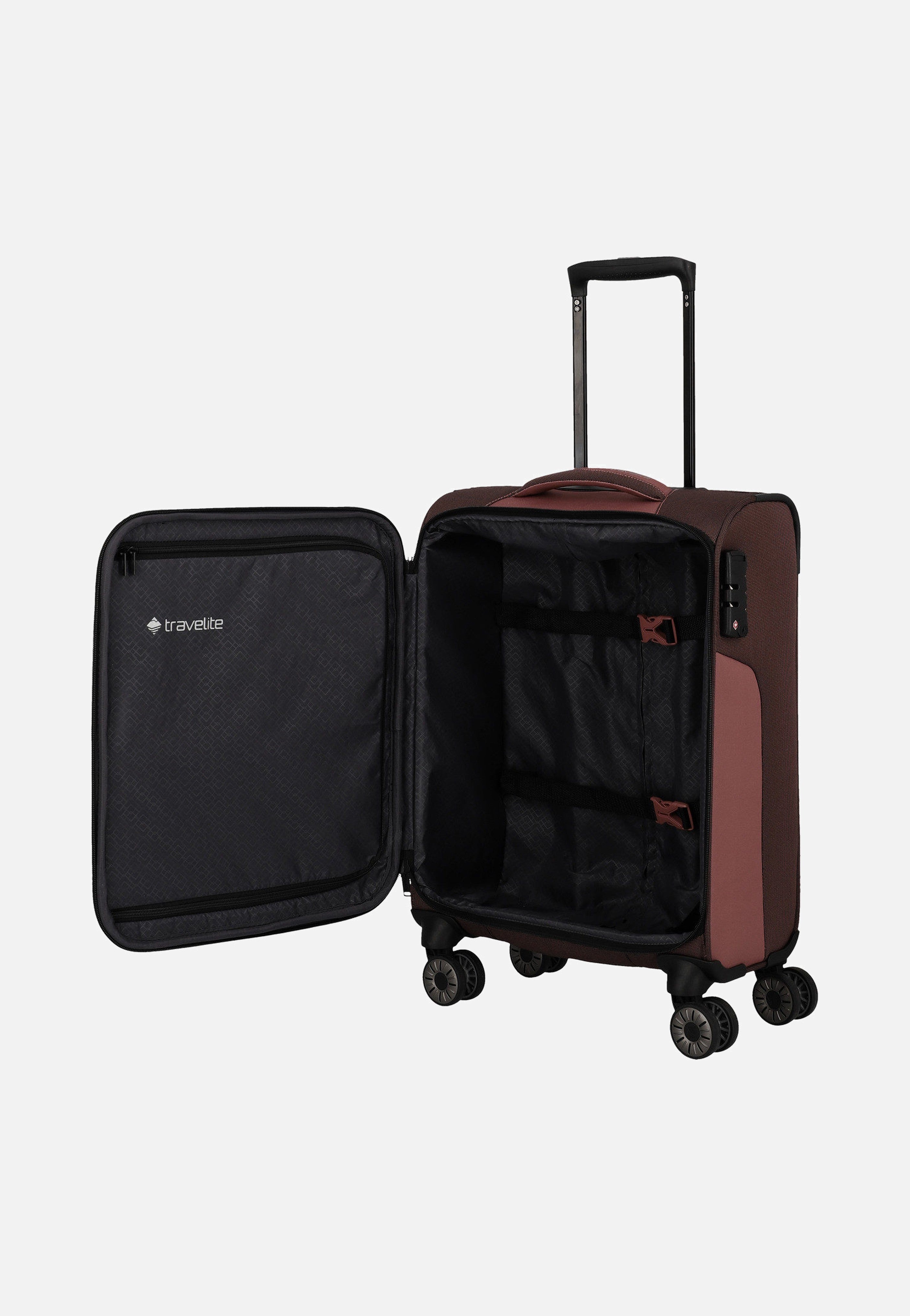 travelite Viia 4w Trolley S Frühlingsrose Suitcase