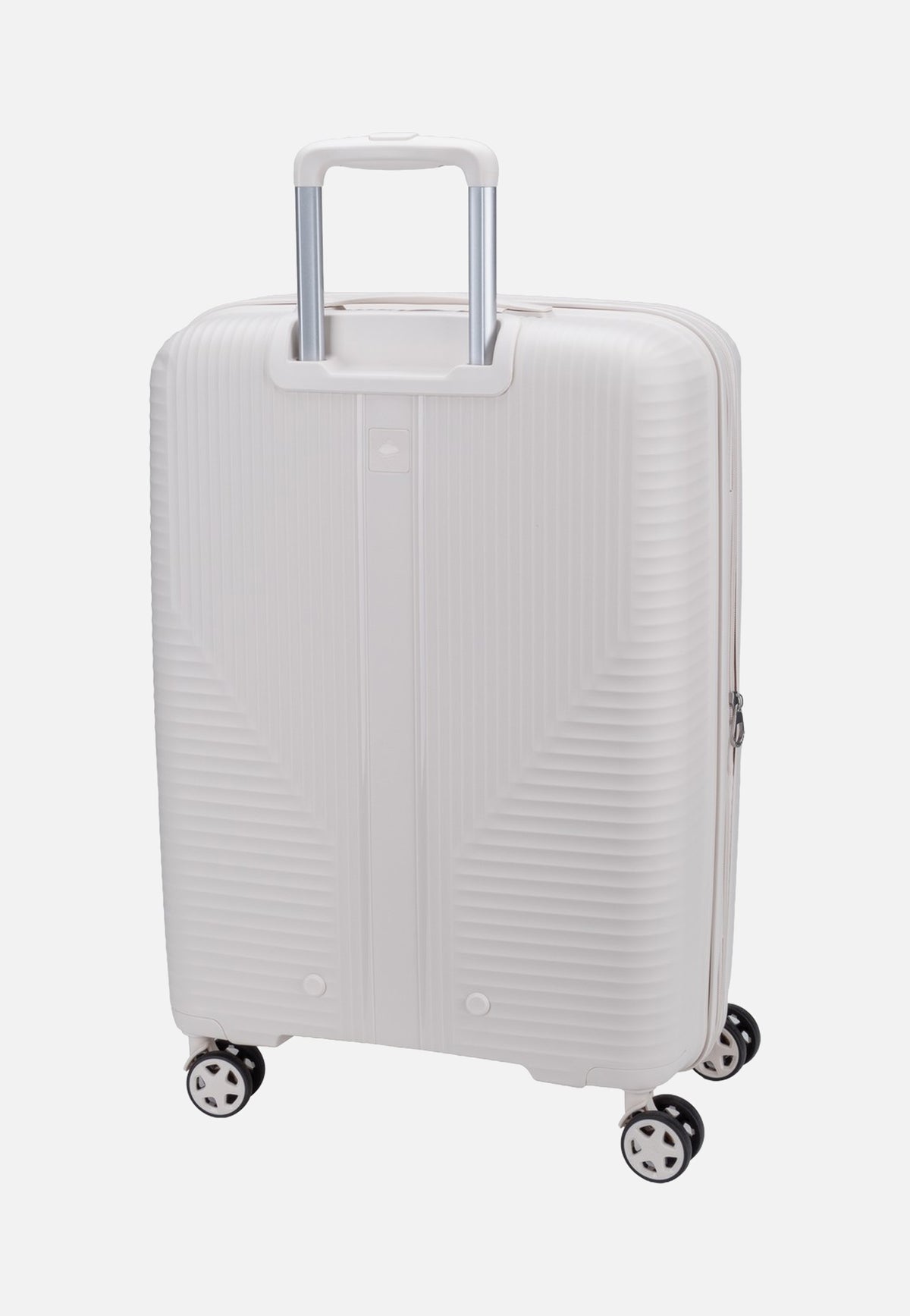 travelite Air Stripe Trolley 4W M Exp. Off-White Valigia
