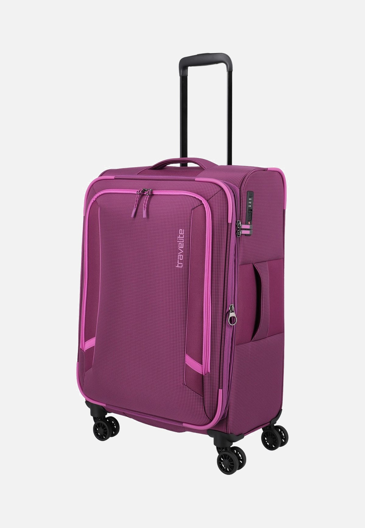 travelite Corsiica 4w Set Lexp/Mexp/Sexp/BB Pink Suitcase
