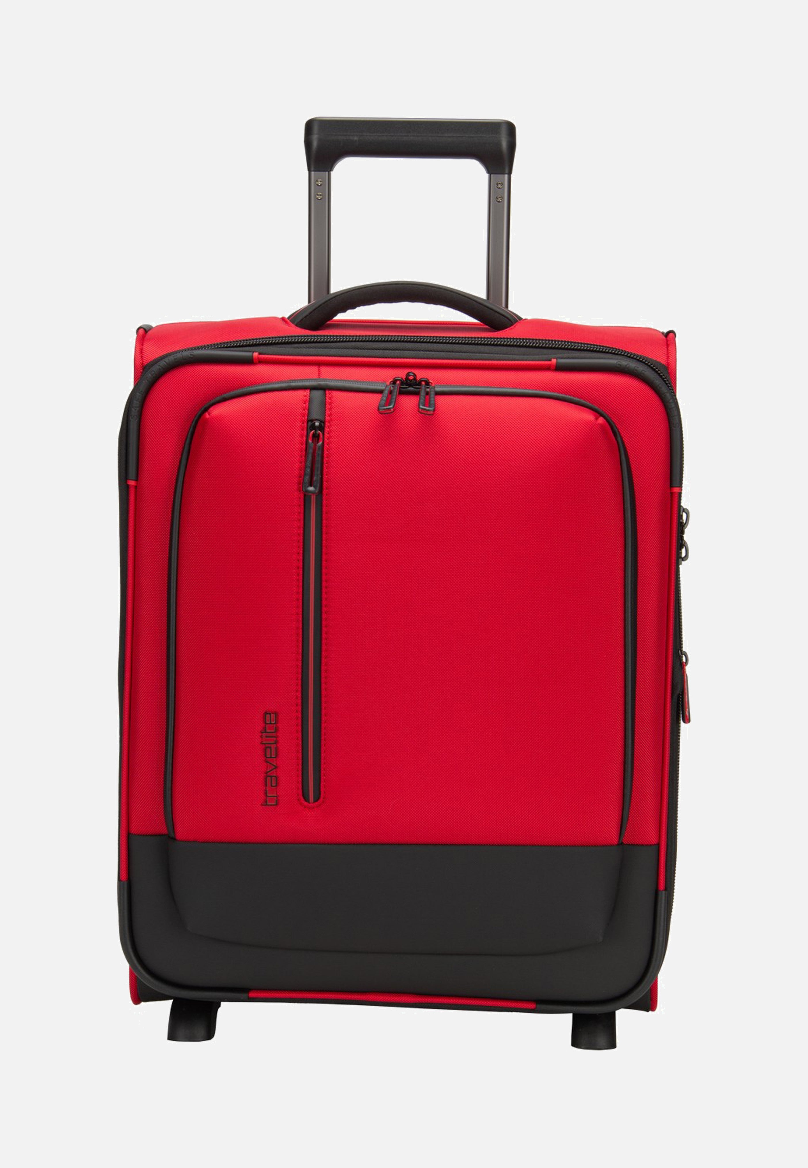 travelite Crosslite 2W Trolley S Red Suitcase