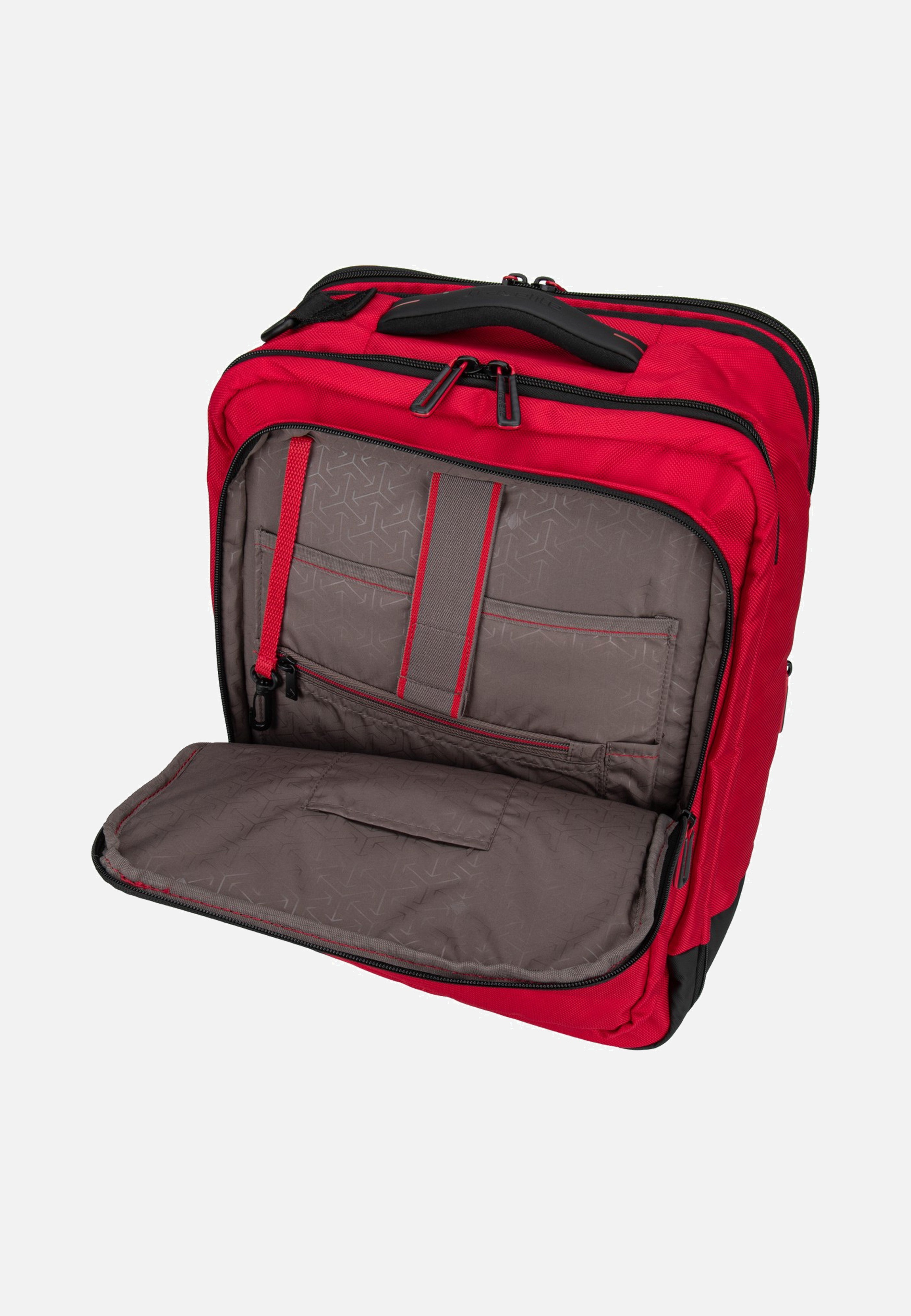 travelite Crosslite Bord Exp. Red Travel Backpack