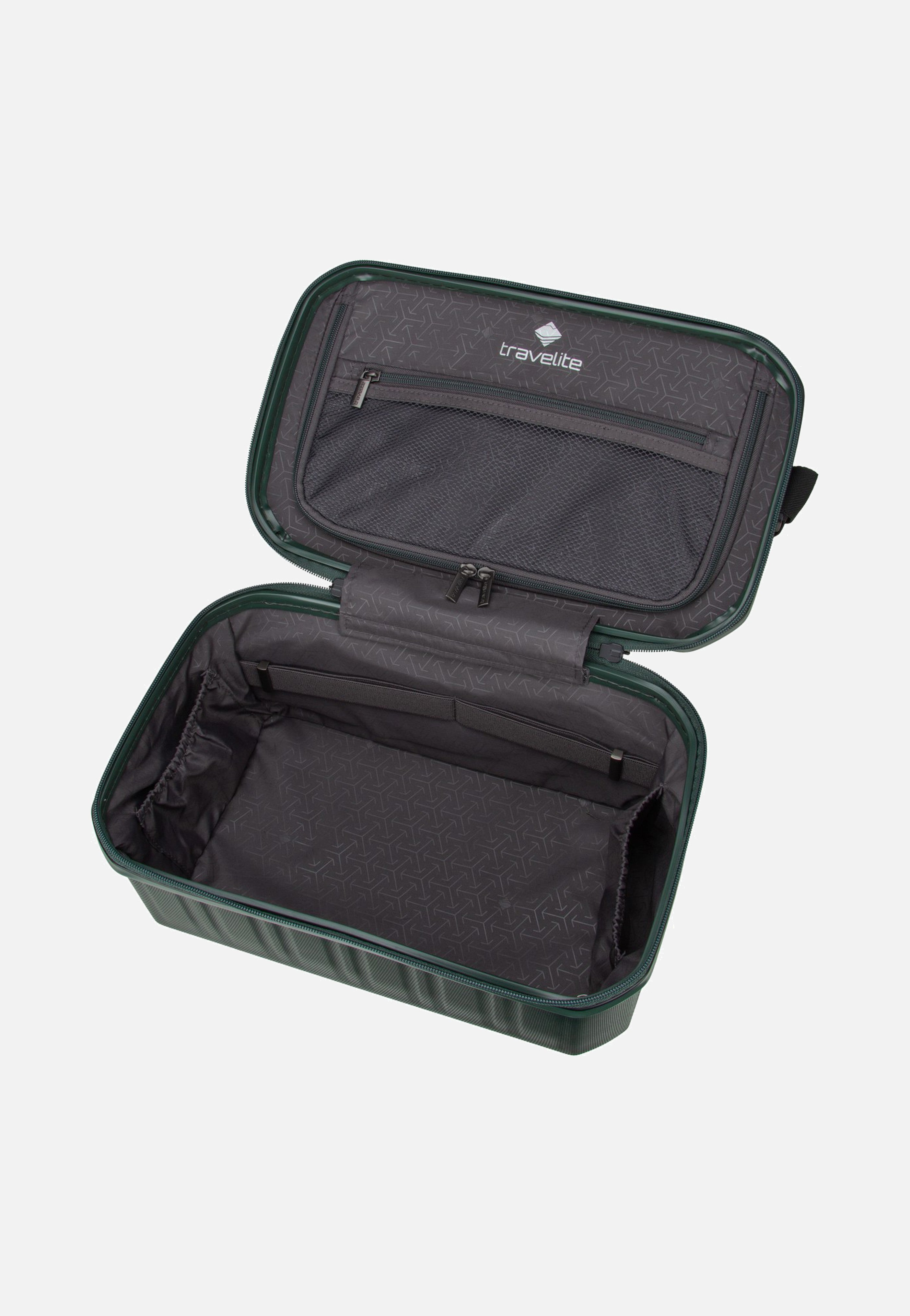 travelite Dynamiic Beautycase Green Cosmetic Case