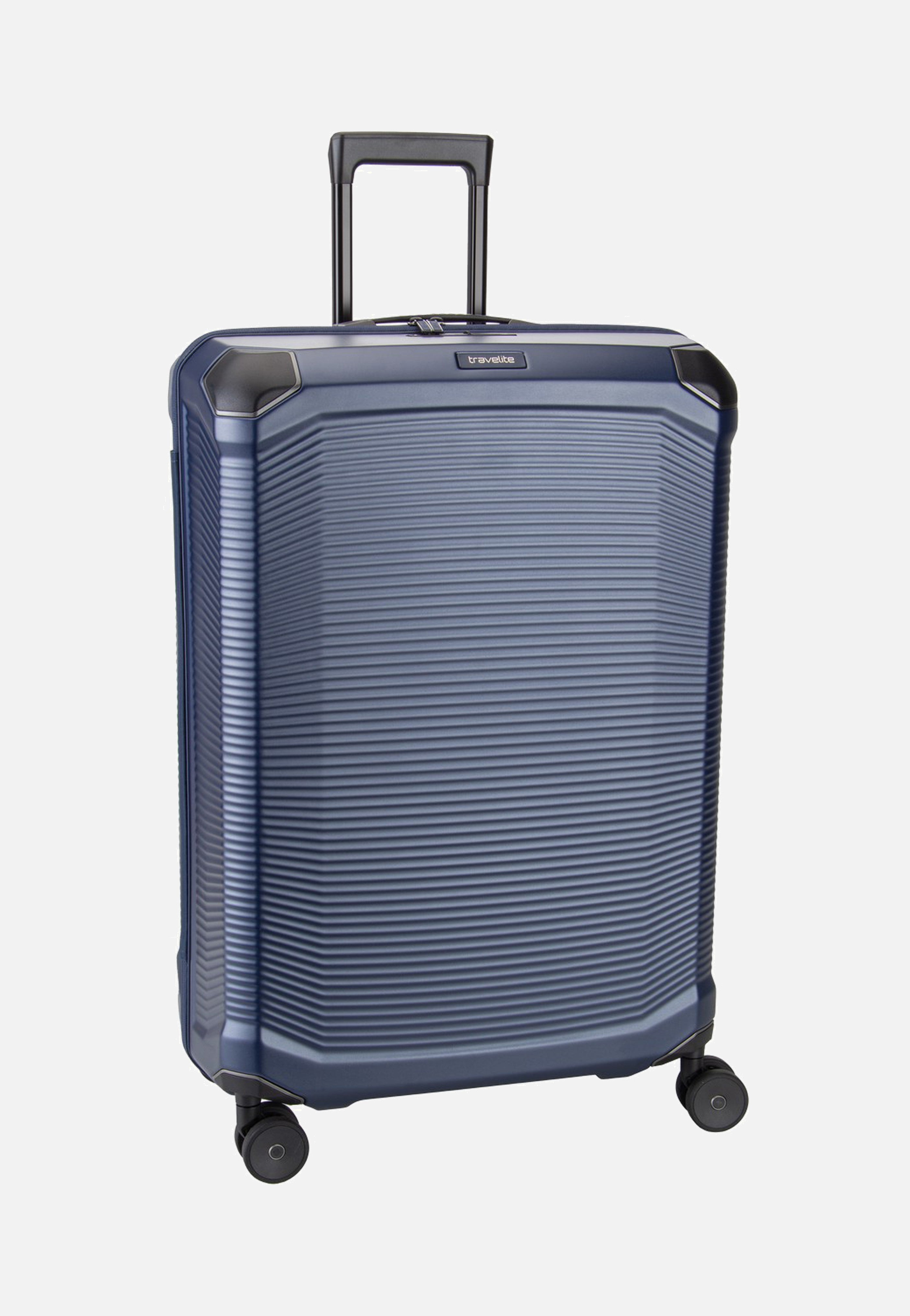travelite Millennium Trolley 4W L Navy Suitcase