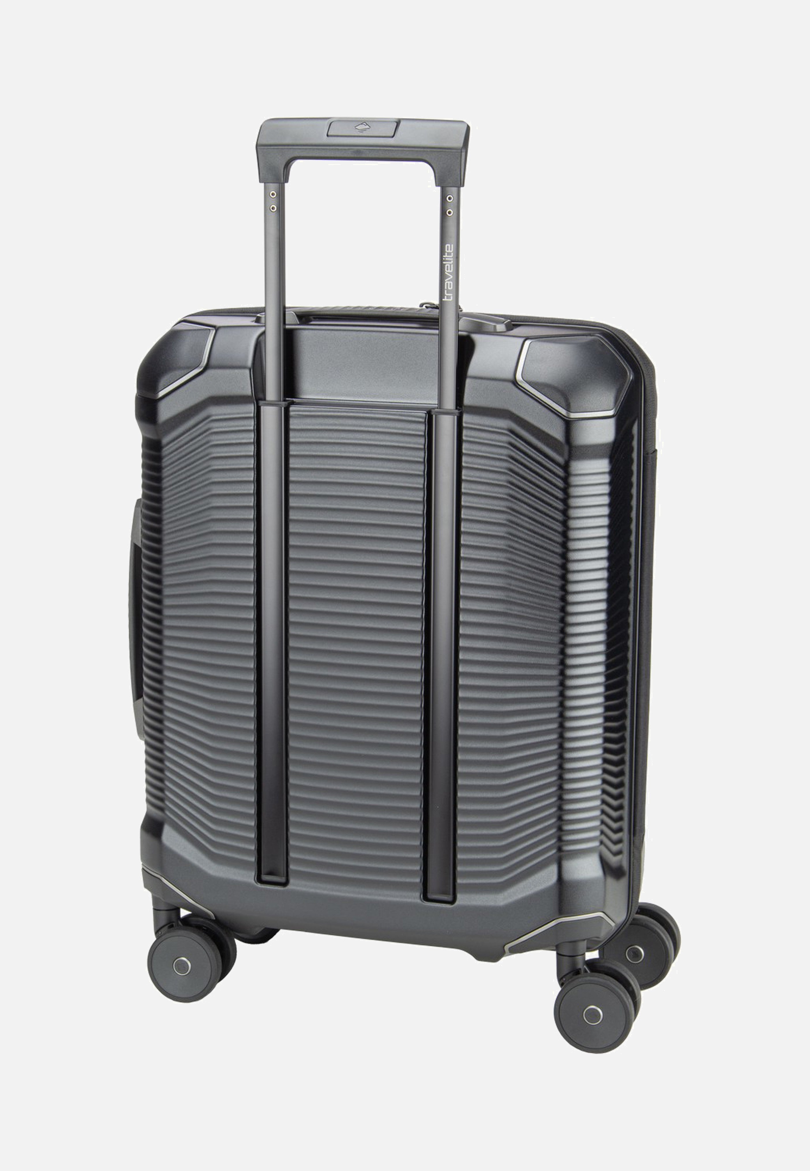 travelite Millennium Trolley 4W S Black Suitcase
