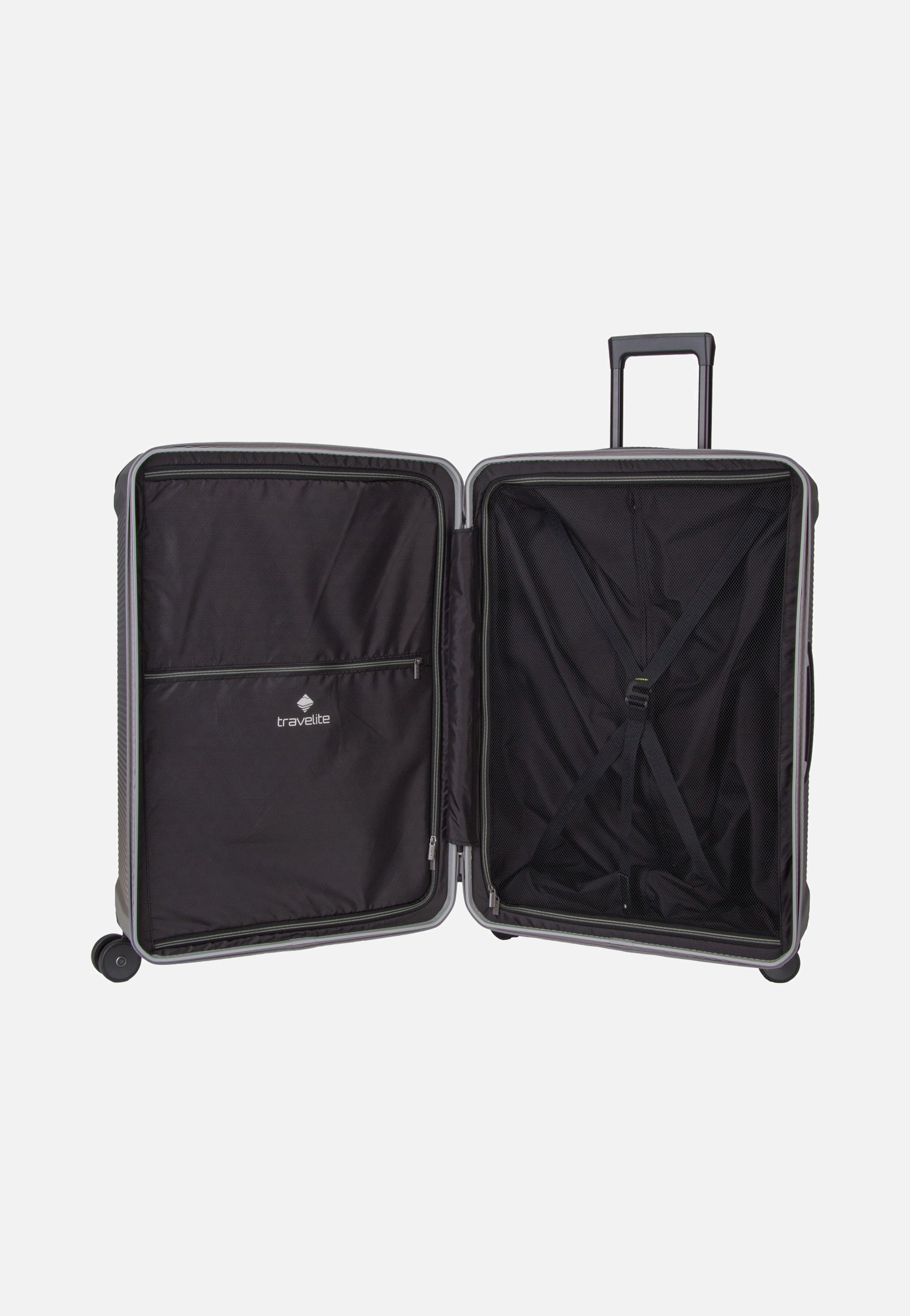 travelite - Millennium Trolley 4W L Silver - Suitcase | Neutral-Image