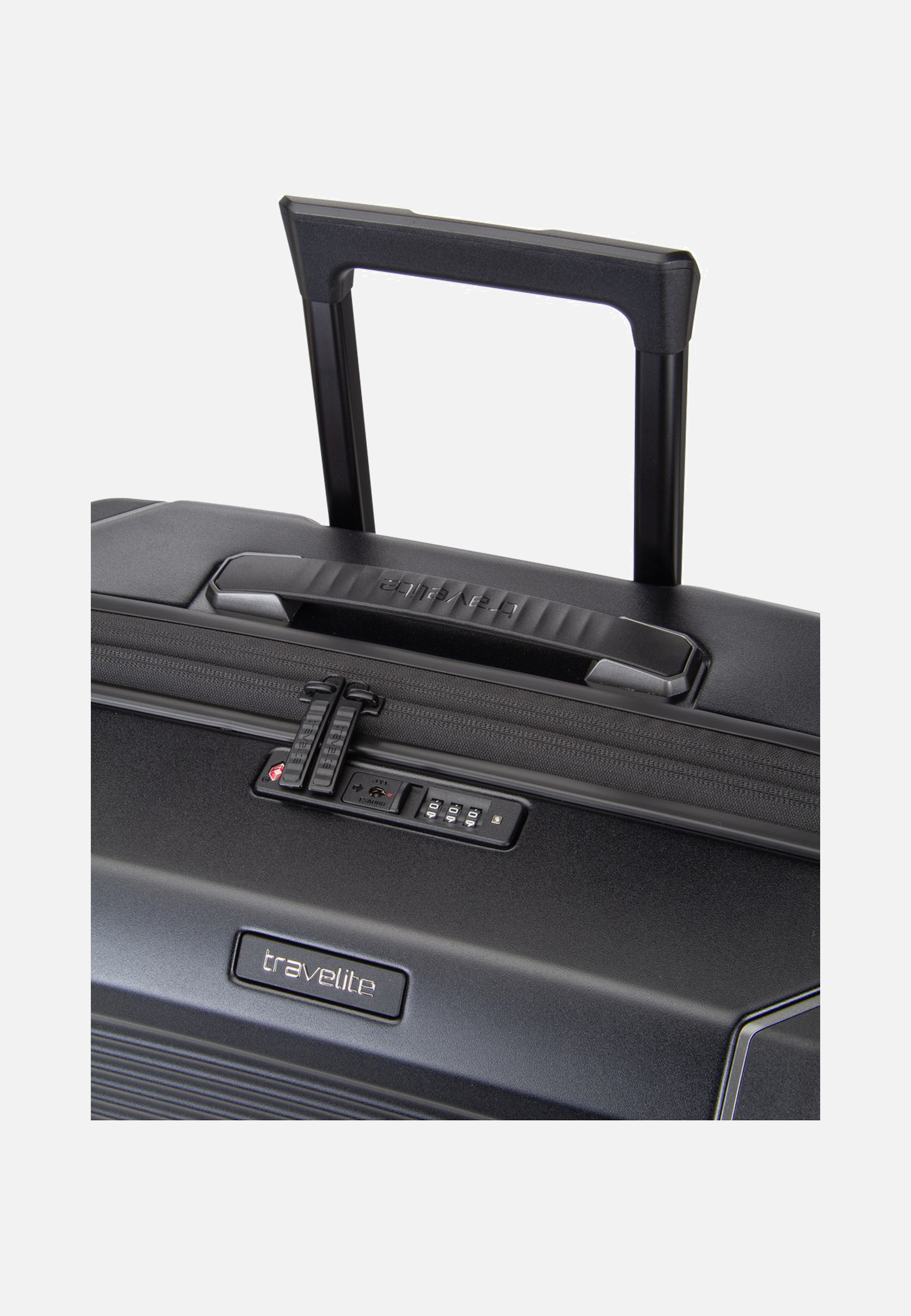 travelite - Millennium Trolley 4W M Exp. Black - Suitcase | Neutral-Image