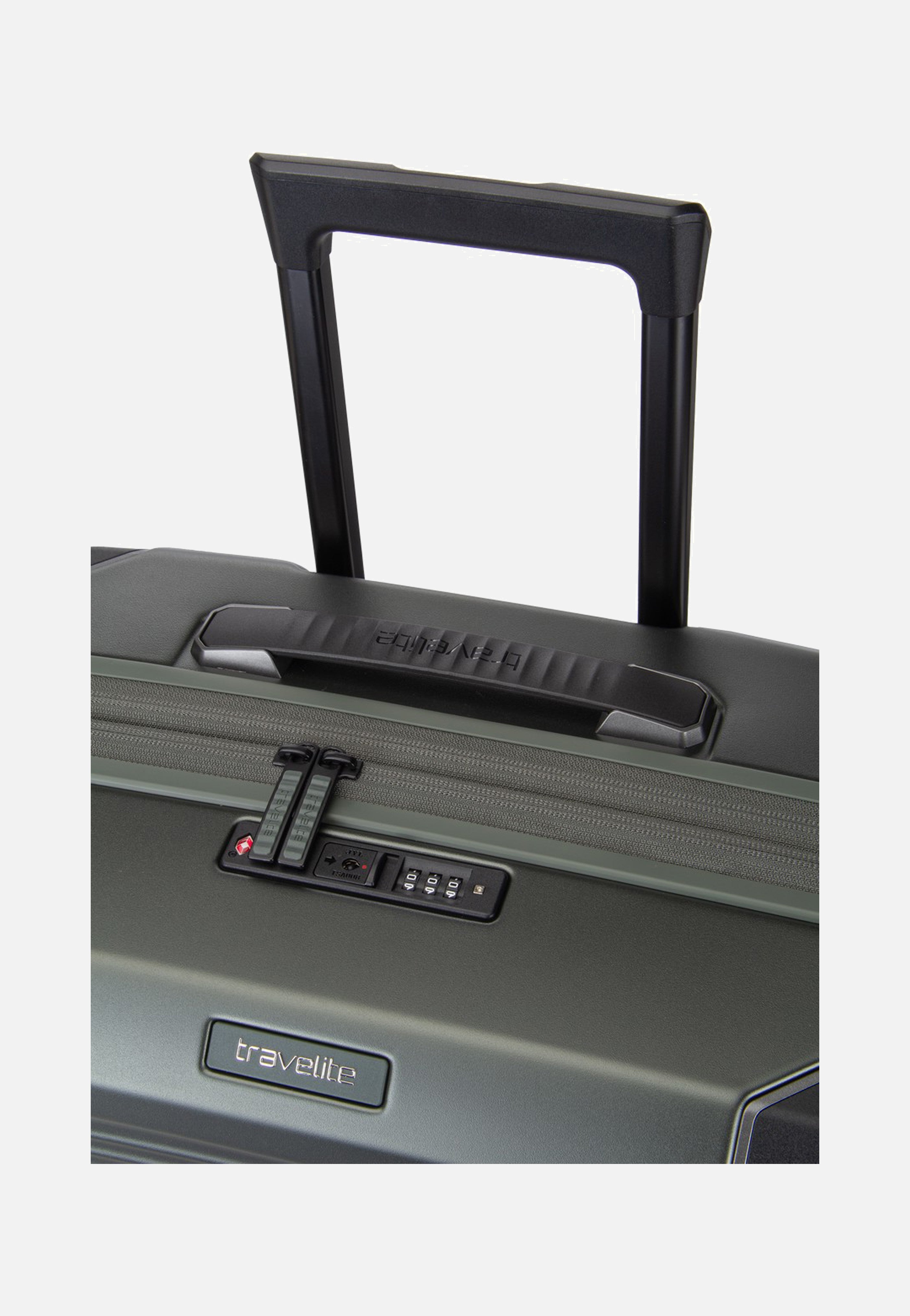 travelite - Millennium Trolley 4W M Exp. Pine Green - Suitcase | Neutral-Image