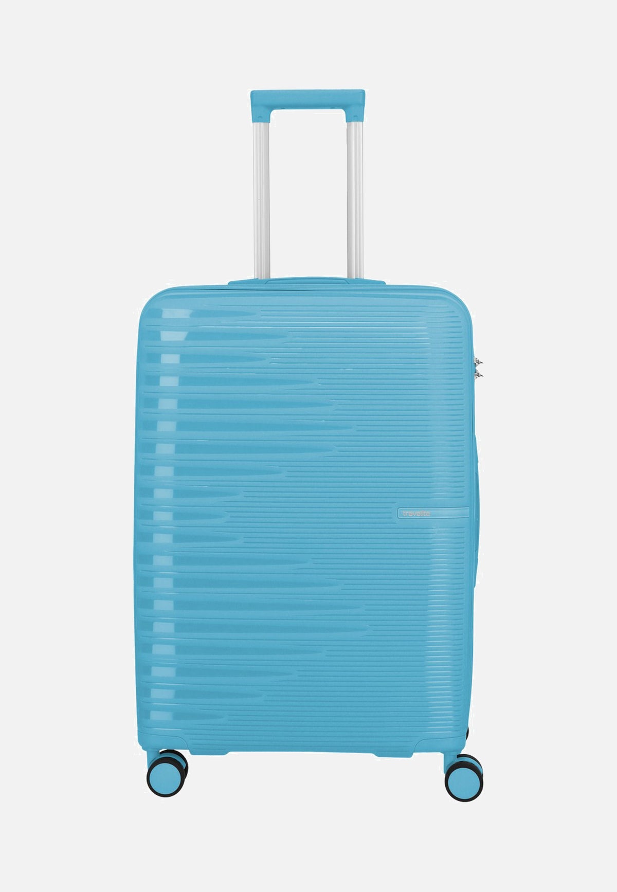 travelite Pacific Trolley 4w Set L/M/S Light Blue Maleta