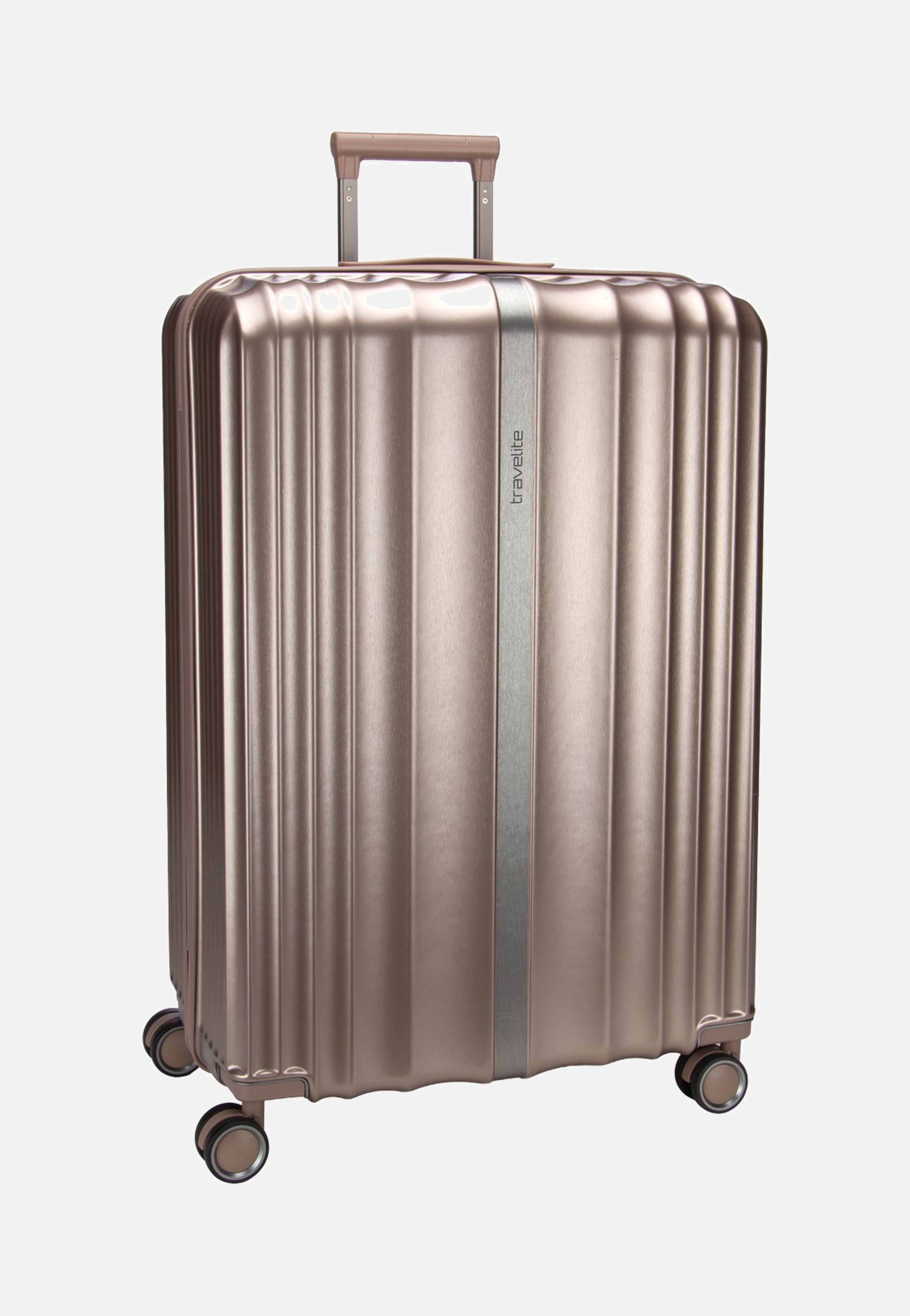 travelite Paros 4W Trolley L Cappuccino Suitcase