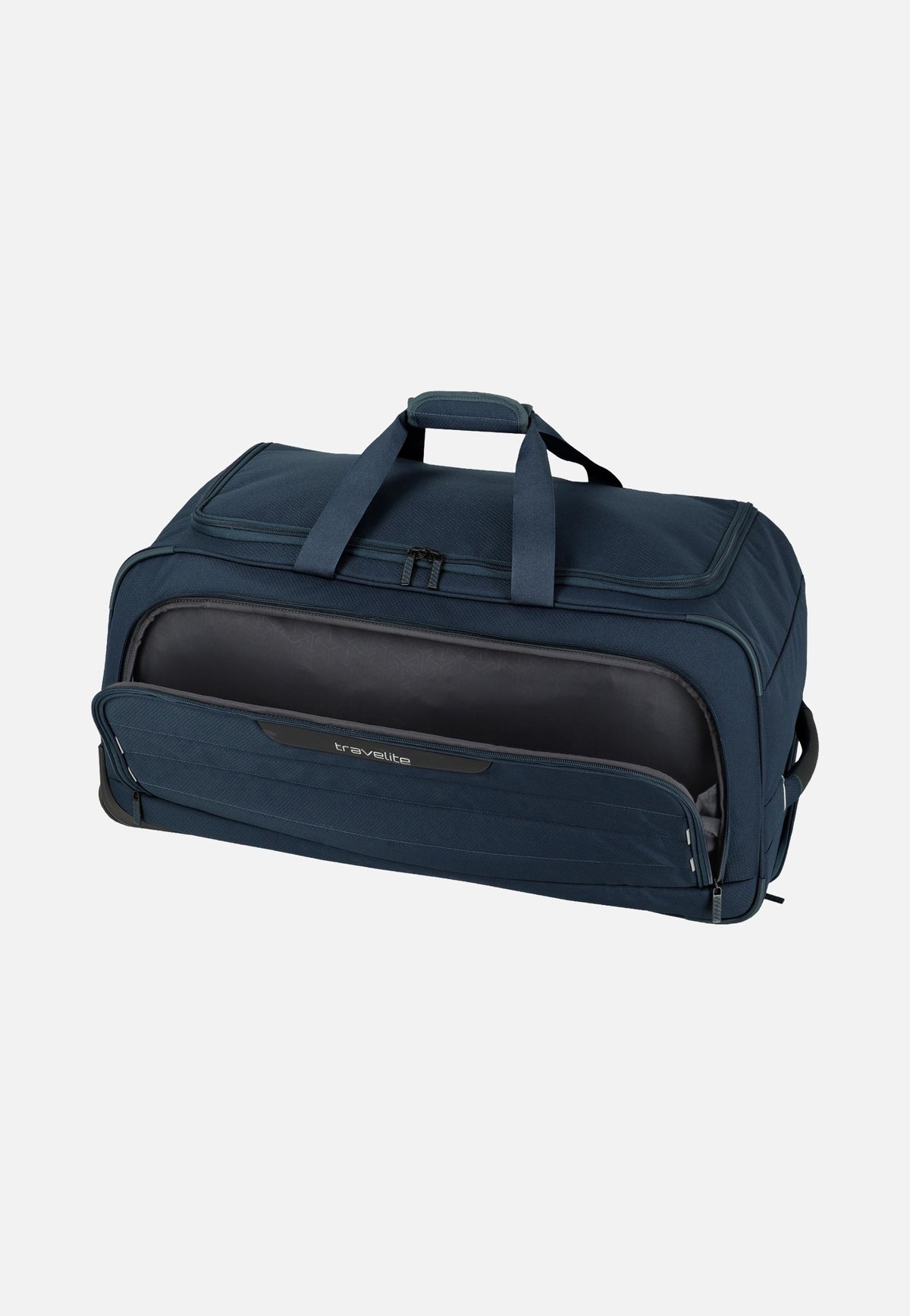 travelite Skaii Wheeled Duffle M Navy Travel Bag with Wheels
