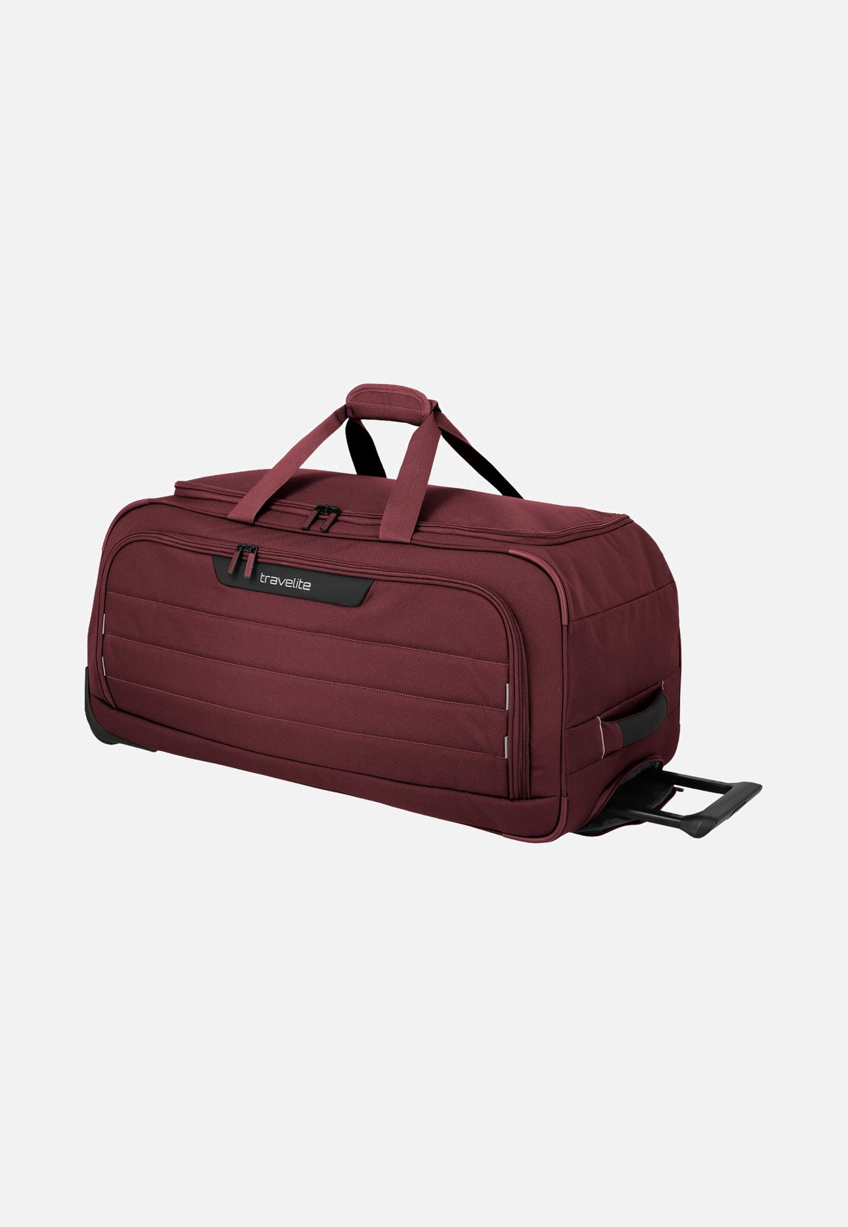 travelite Skaii Wheeled Duffle M Red Travel Bag with Wheels