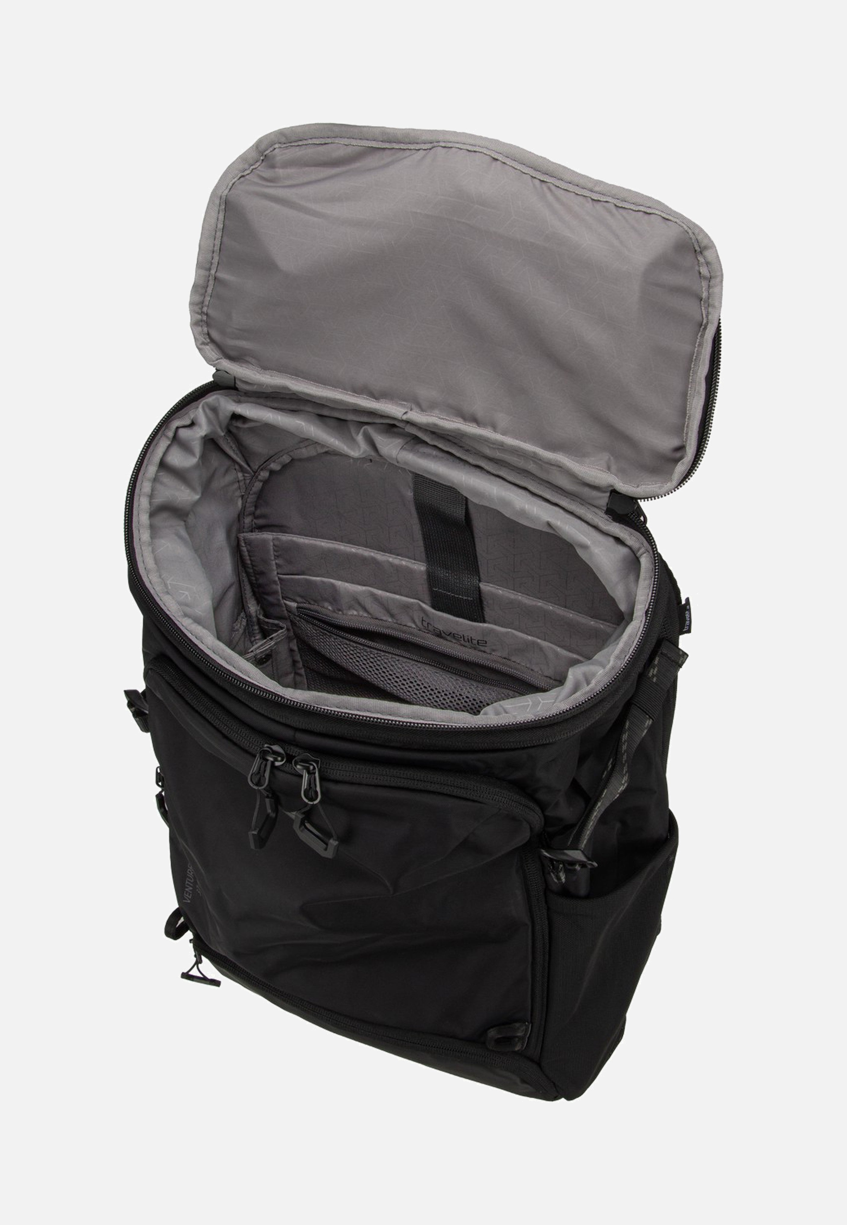 travelite Venture Line XL Black Backpack