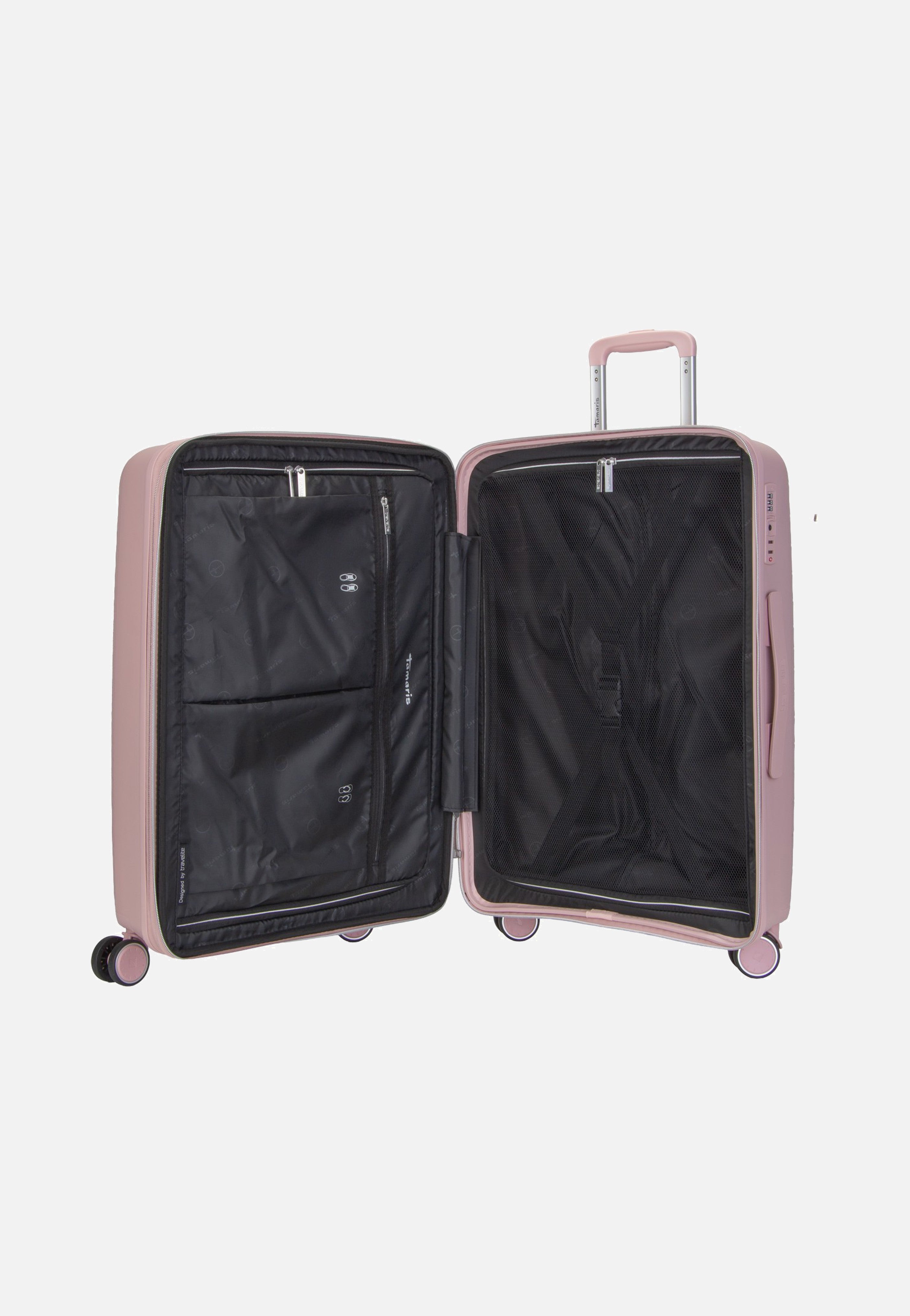 travelite x Tamaris Voyaage Trolley 4w M exp. Blush Suitcase