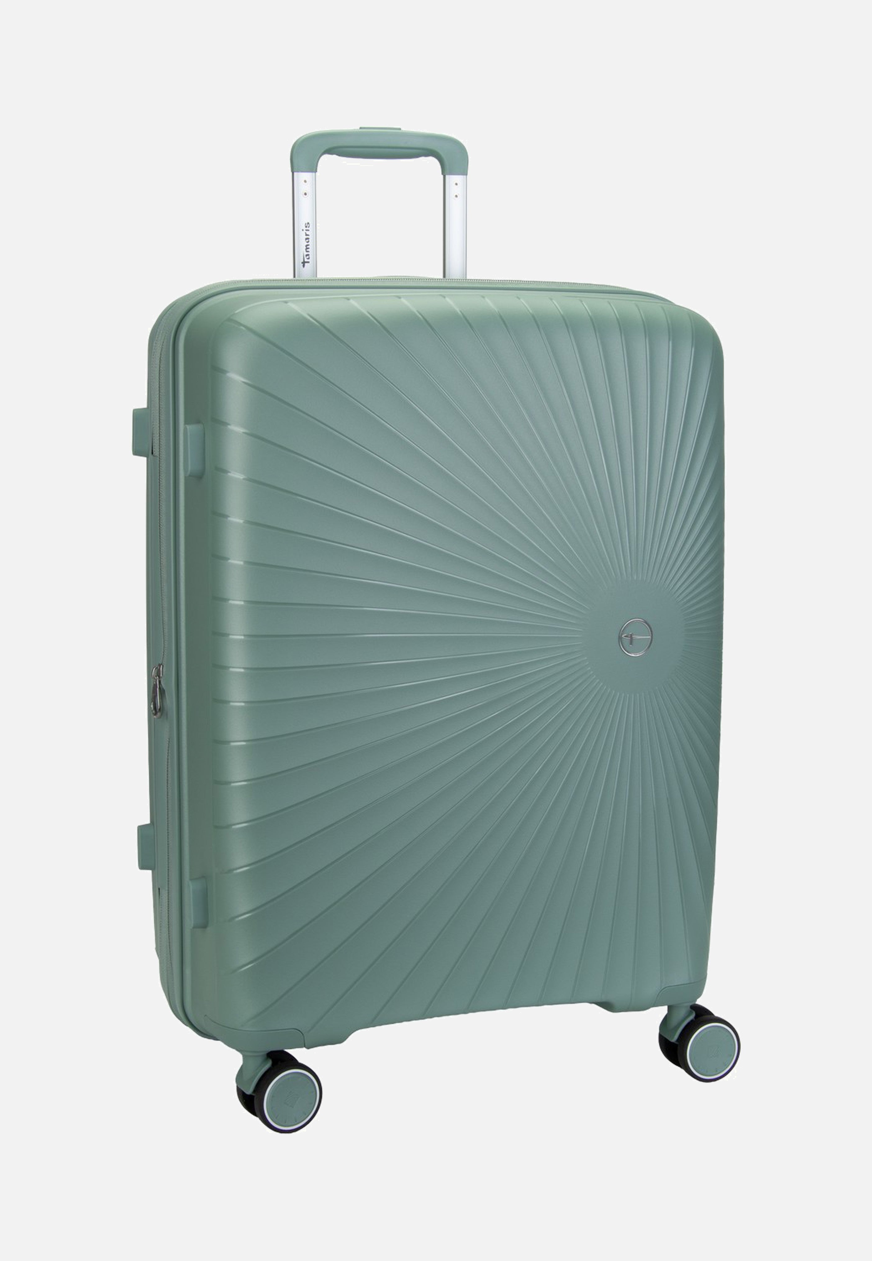 travelite x Tamaris Voyaage Trolley 4w M exp. Sage Green Suitcase