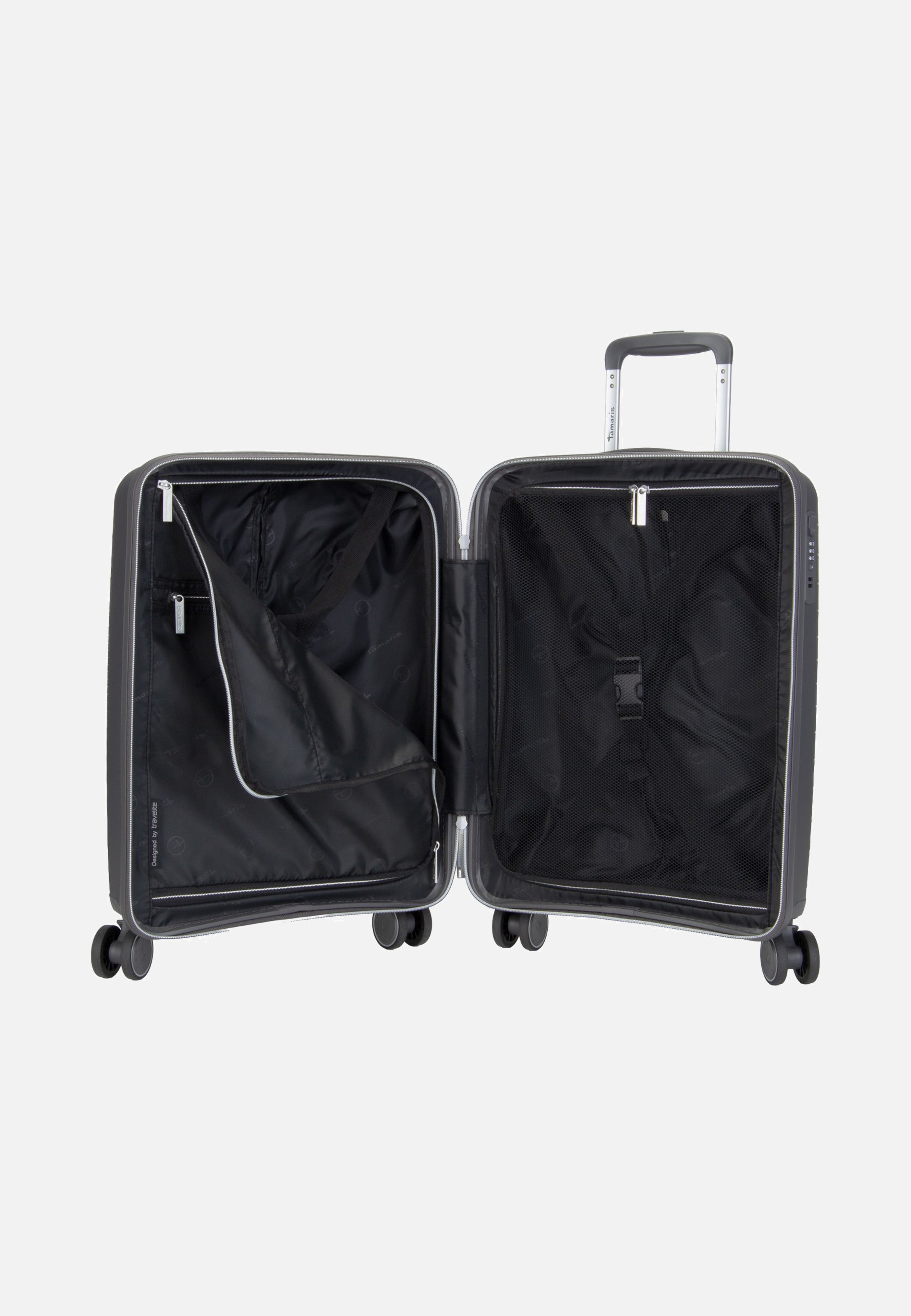 travelite x Tamaris Voyaage Trolley 4w S Anthracite Suitcase