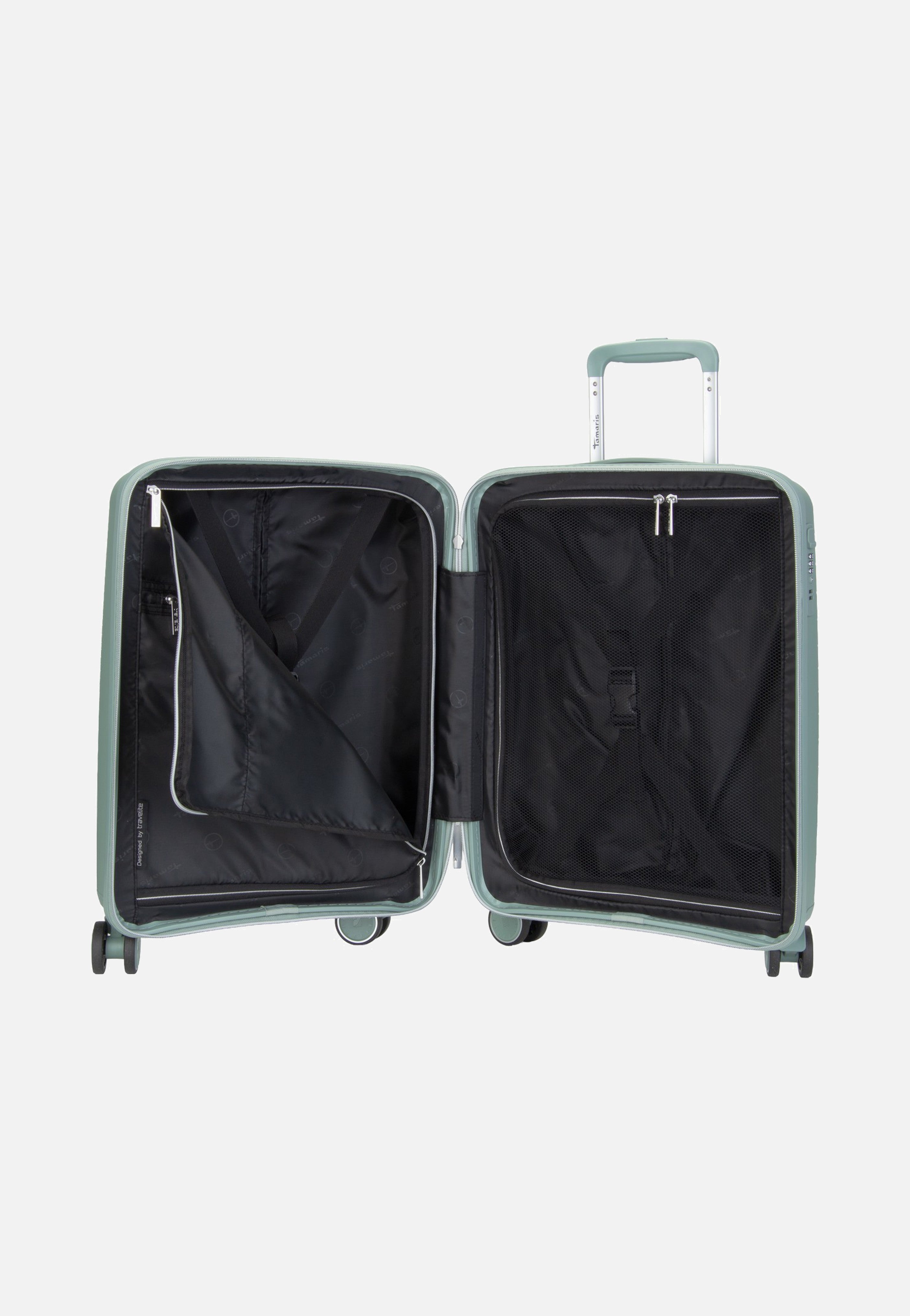 travelite x Tamaris Voyaage Trolley 4w S Sage Green Suitcase