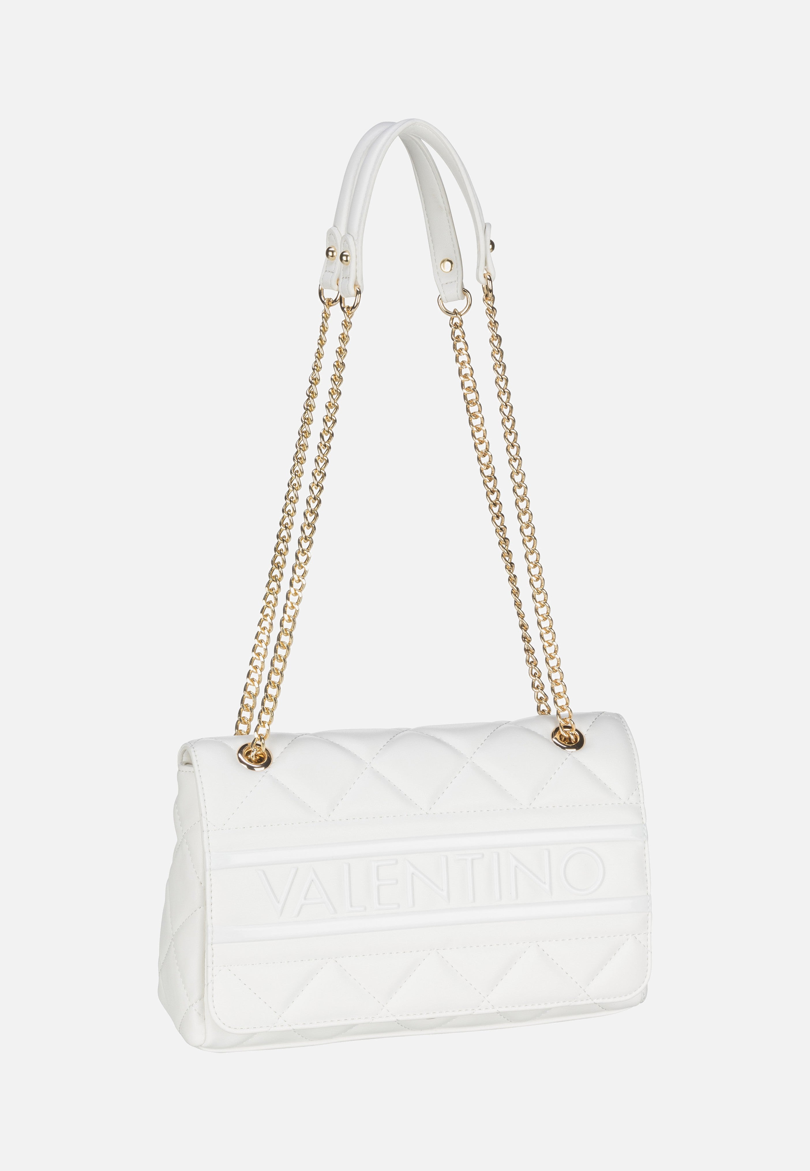 Valentino Ada Satchel O05 Bianco Evening Bag